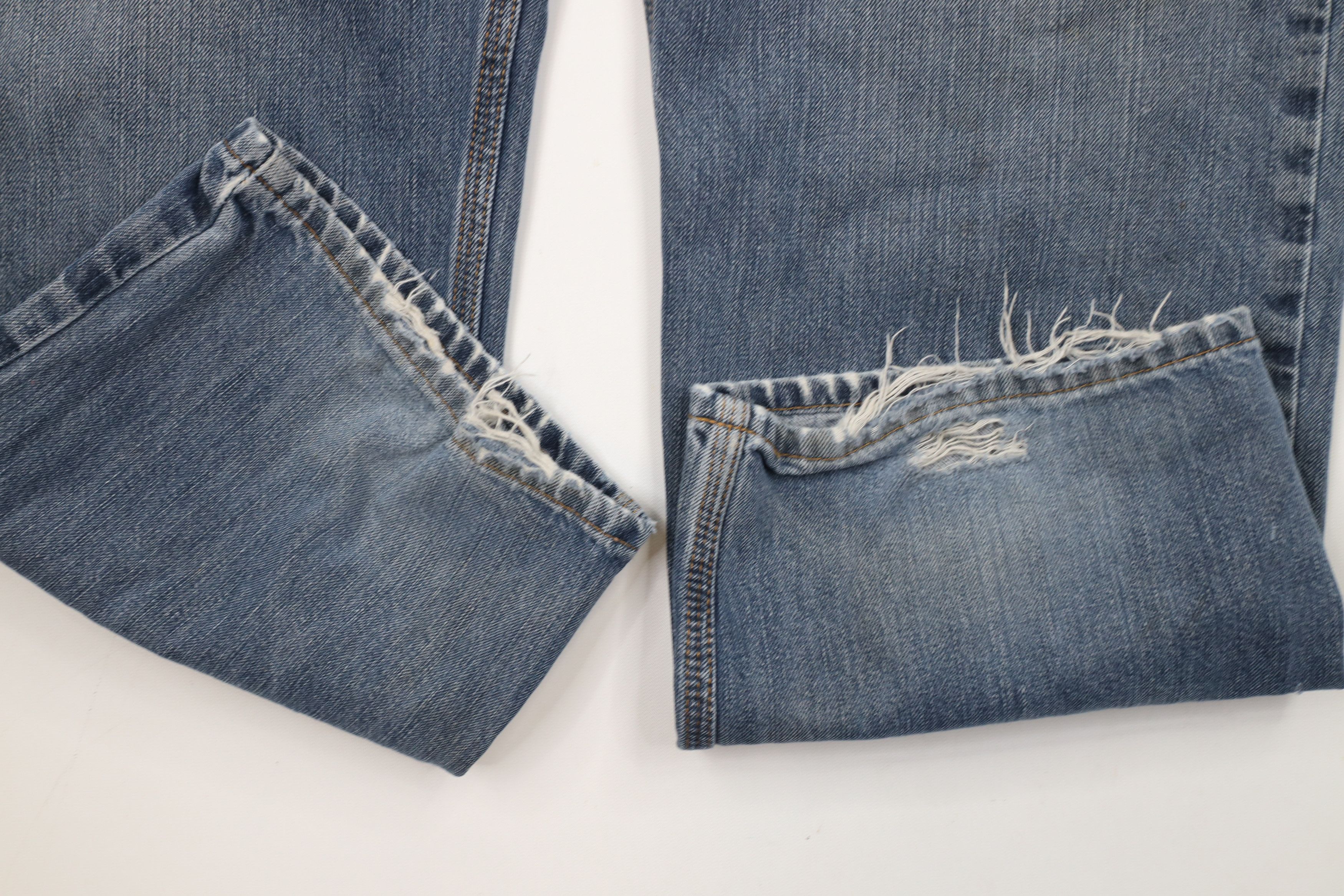 Carhartt × Vintage Vintage Carhartt Distressed Relaxed Fit Denim Jeans Blue Size US 40 / EU 56 - 7 Thumbnail