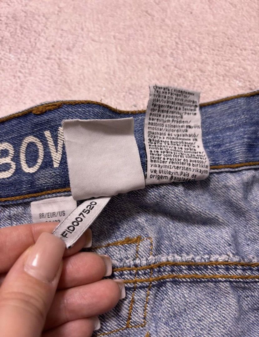 Japanese Brand × Vintage Japanese Baggy Tornado Mart style y2k Pants Jeans Size US 32 / EU 48 - 6 Thumbnail