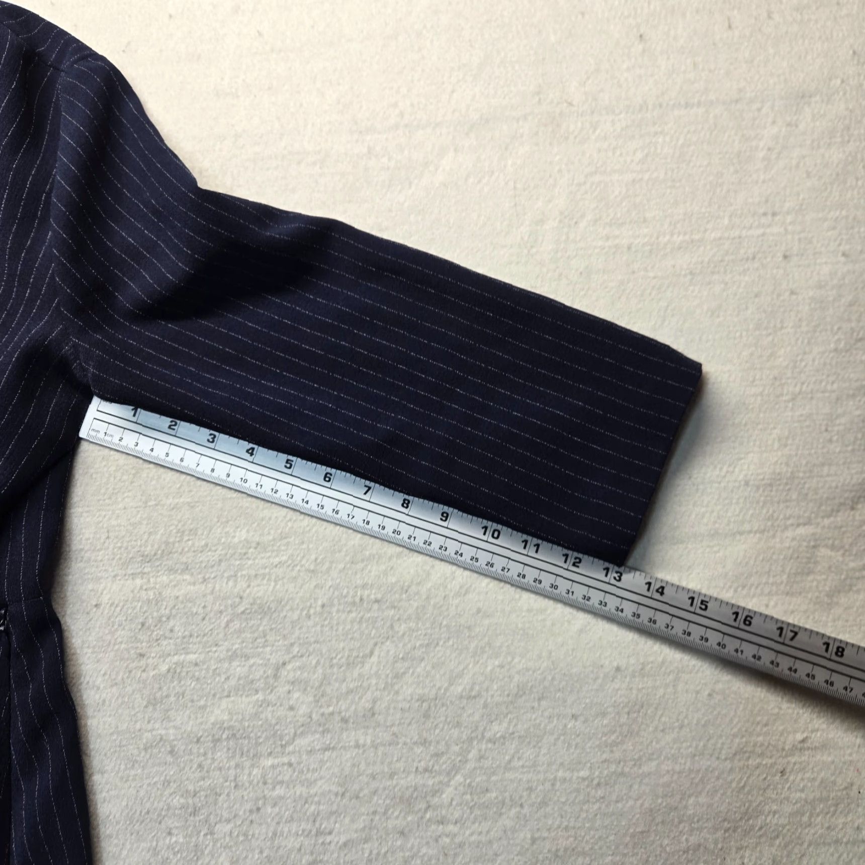 M.M.LaFleur MM.LaFleur Dress Blue A-Line Knee Length with Pockets Women Size 10 Square Neck Short Sleeve Workplace Dress 10 Redefine Careerwear Size L / US 10 / IT 46 - 6 Thumbnail