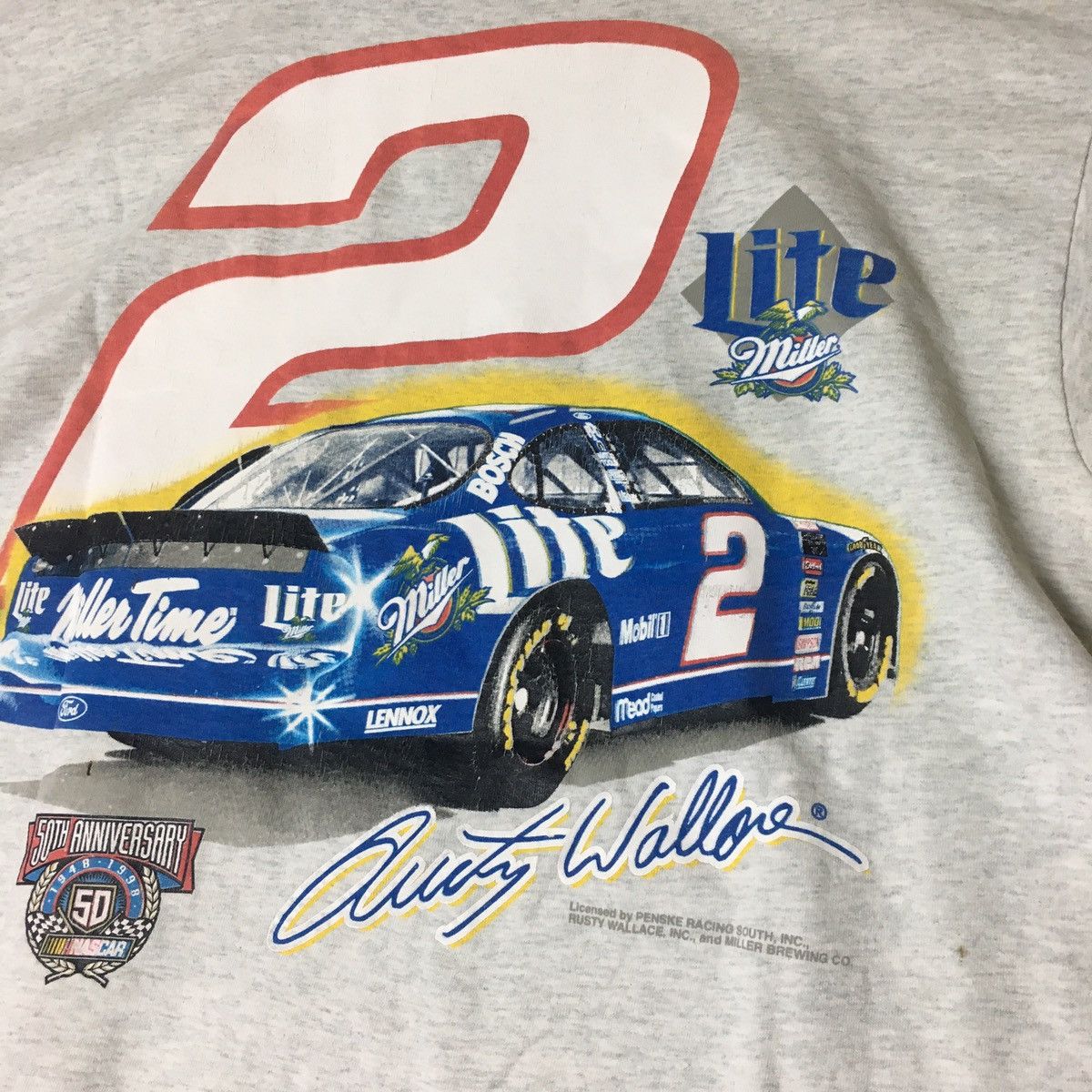 Gear for Sports × NASCAR Vintage Nascar Rusty Wallace 50th Anniversary Size US M / EU 48-50 / 2 - 7 Thumbnail