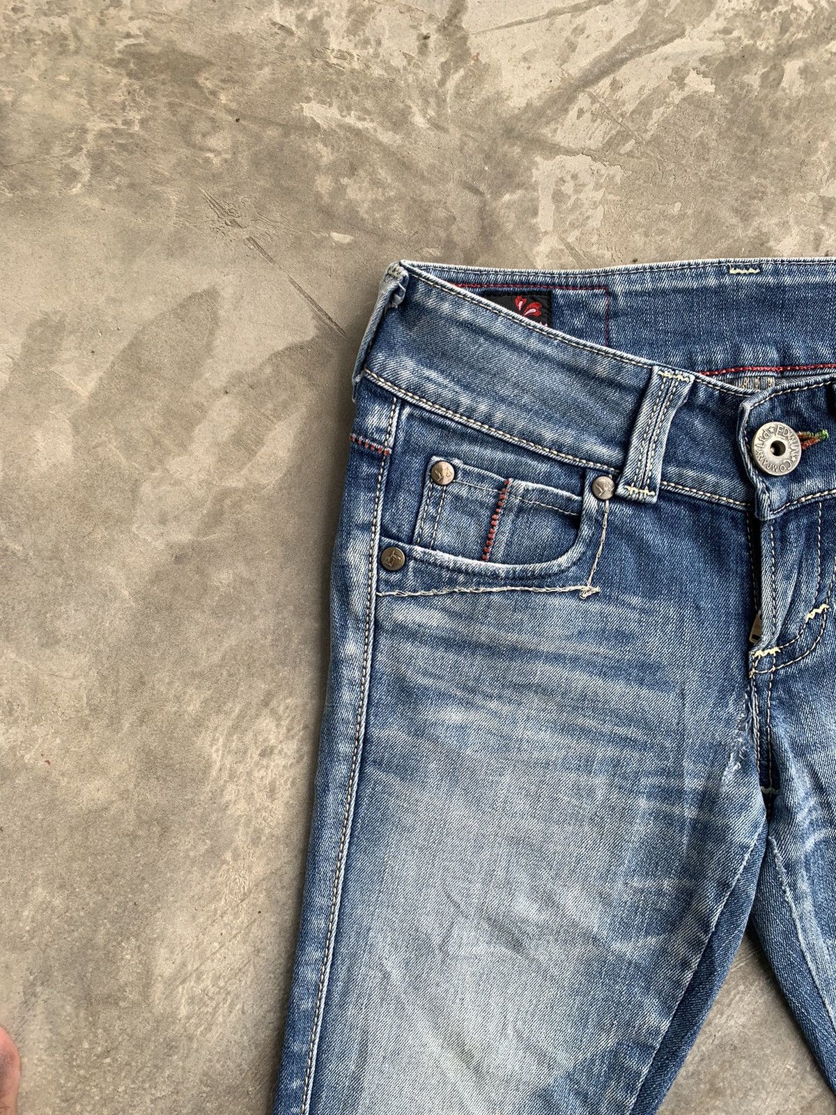 Edwin × Japanese Brand × Vintage Miss Edwin Company LTD Edwin Size 28" / US 6 / IT 42 - 4 Thumbnail