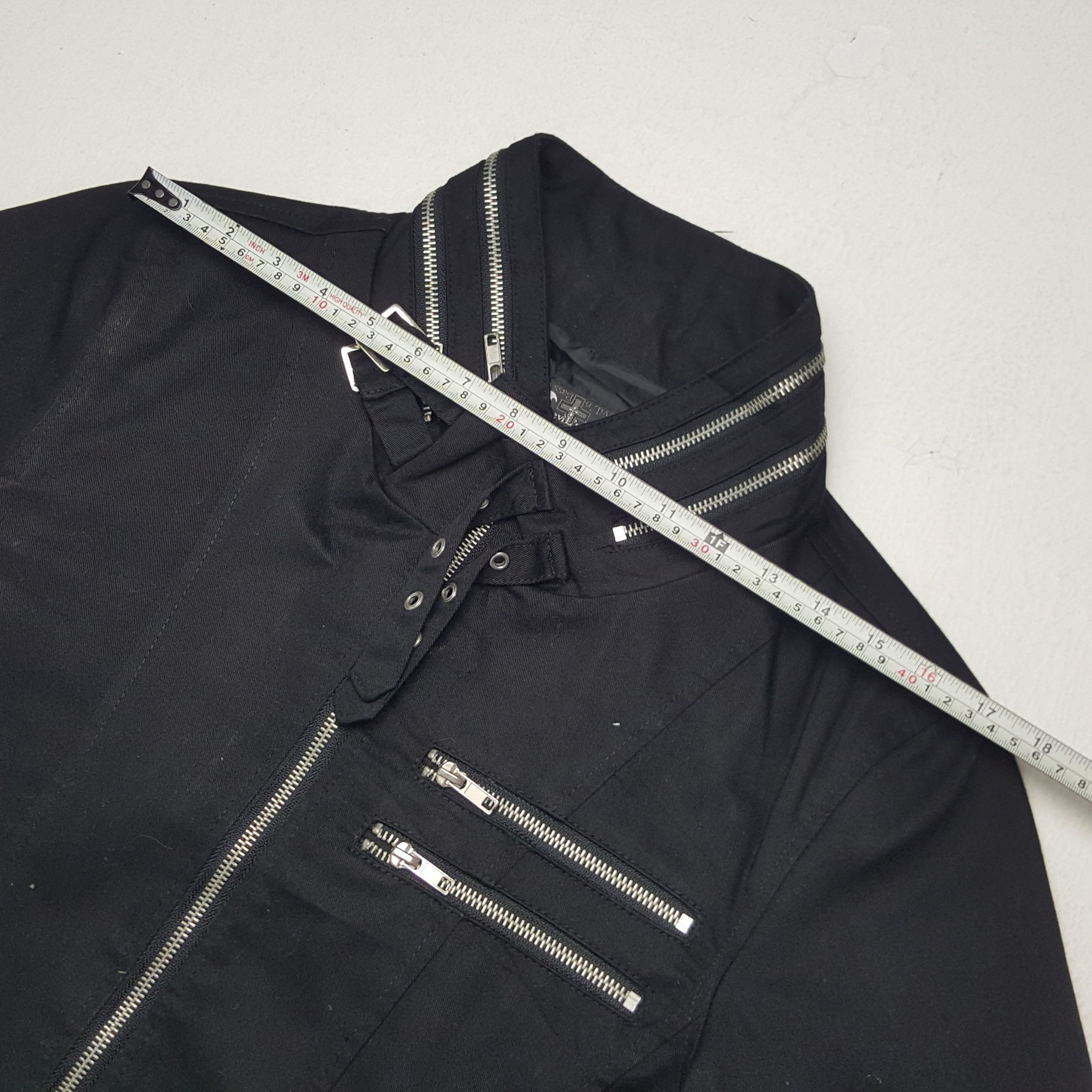 Japanese Brand × Vintage Vintage Skulls Japanese Brand Punk Style Jacket Size US XS / EU 42 / 0 - 6 Thumbnail