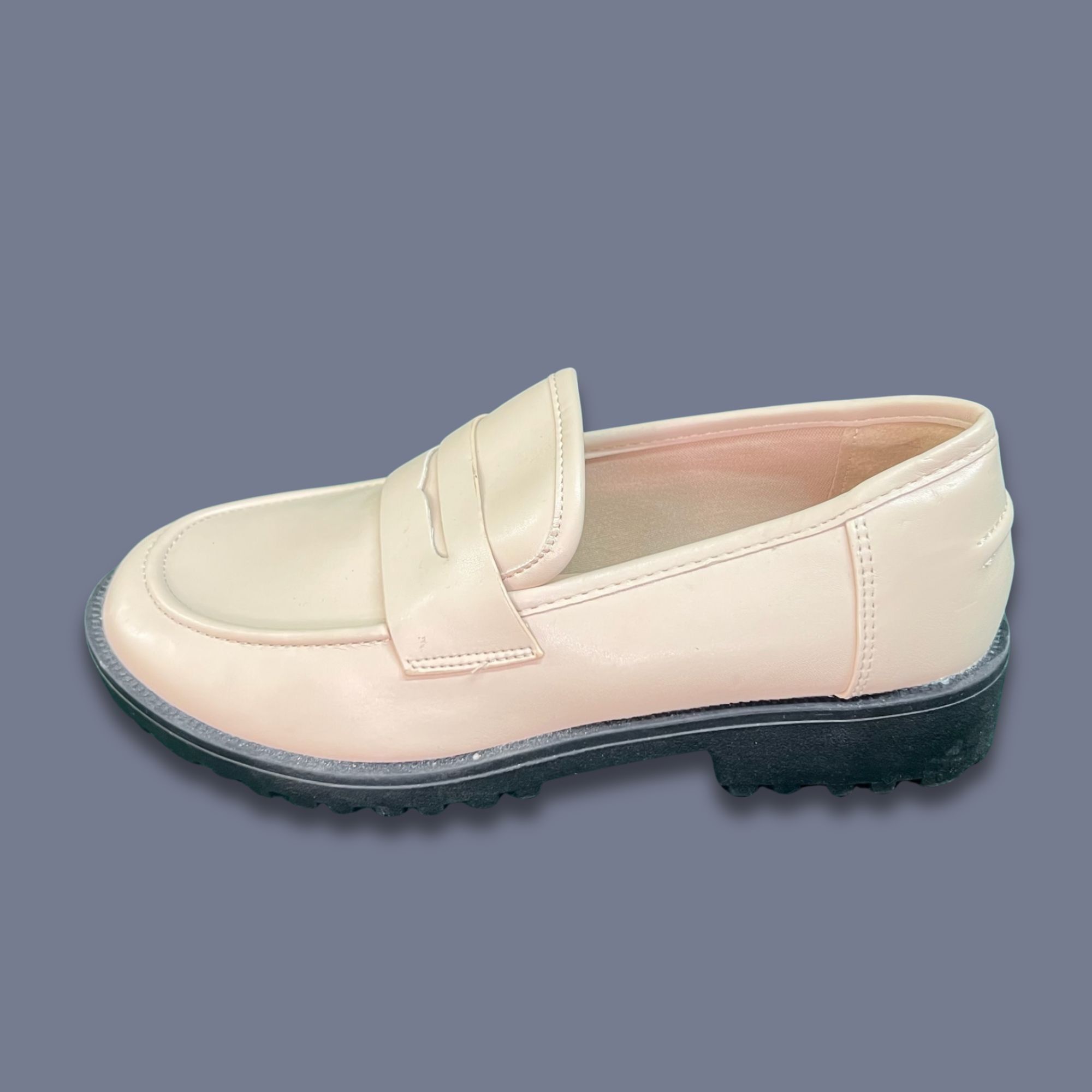 Other Sincerely Jules Womens Rizzo Loafers Size 7M Cream Beige Sty Size US 7 / IT 37 - 4 Thumbnail