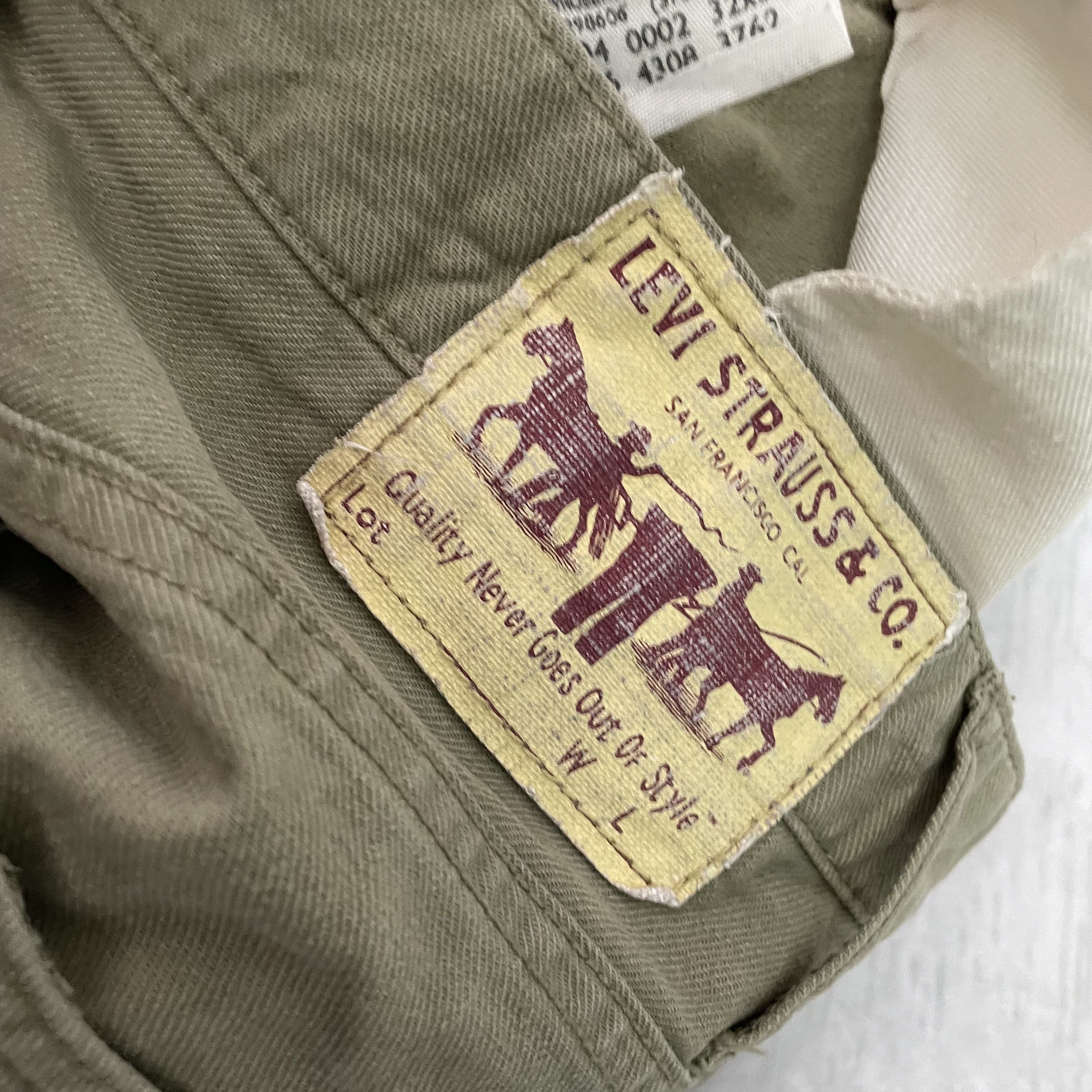 Levi's Vintage Custom Levi's Jeans Tiger art animal 1of1 32x32 Size US 32 / EU 48 - 5 Thumbnail