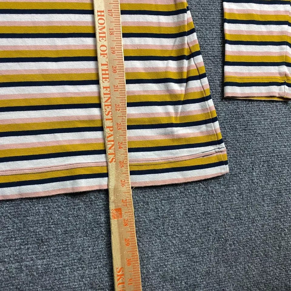 Duluth Trading Company Duluth Trading Top Women's Striped Yellow Casual XL Size XL / US 12-14 / IT 48-50 - 7 Thumbnail