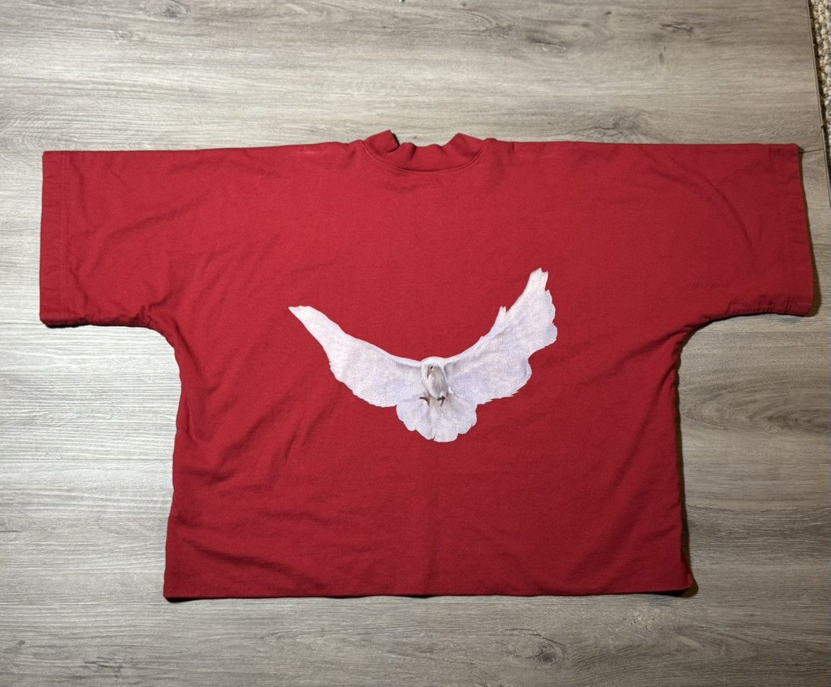 Balenciaga × Gap × Yeezy Yeezy Gap Balenciaga Red Dove No Seam Tee Size XS Brand New Size US XS / EU 42 / 0 - 1 Thumbnail