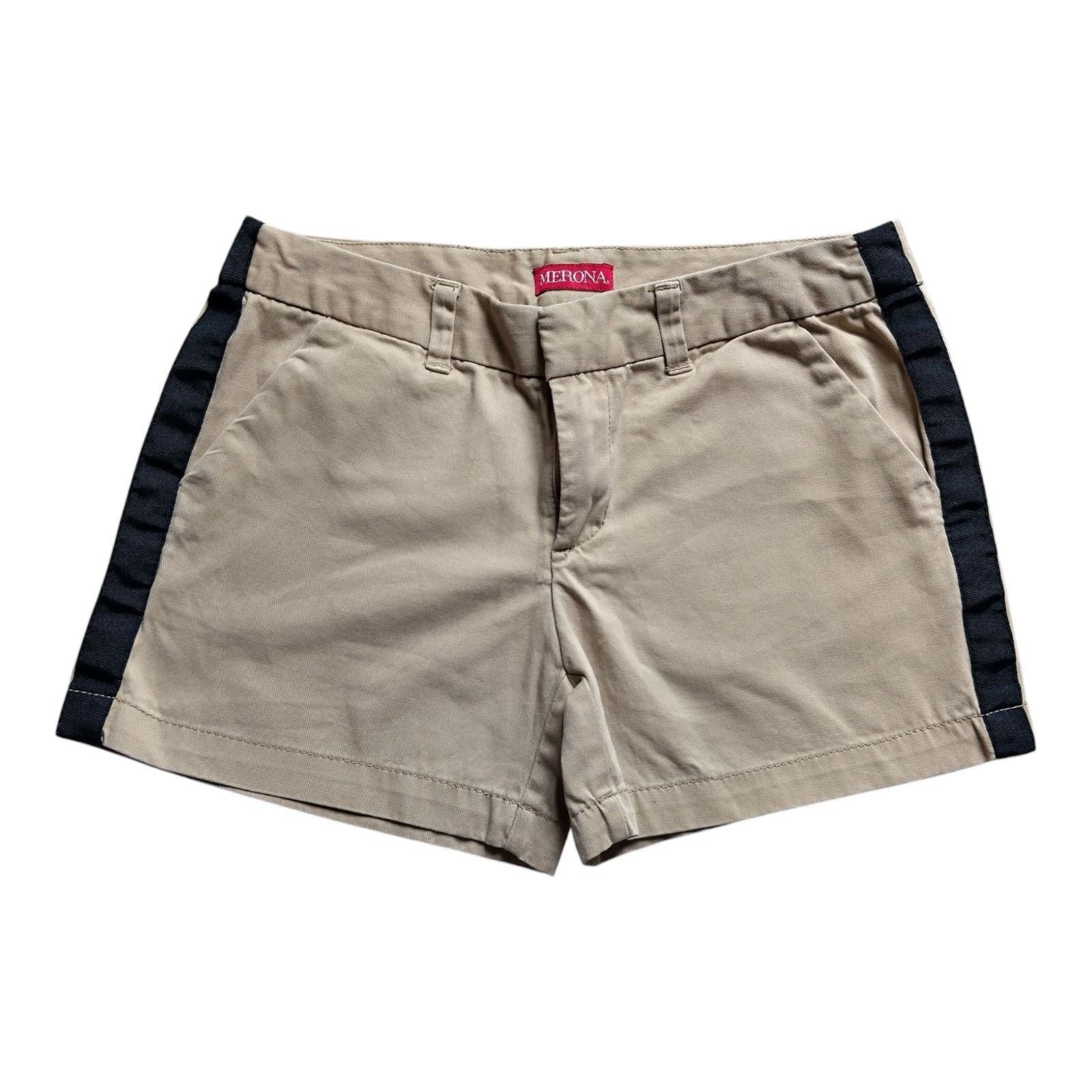Merona Women's Merona Shorts, Khaki, Size 4 Size 27" / US 4 / IT 40 - 1 Thumbnail