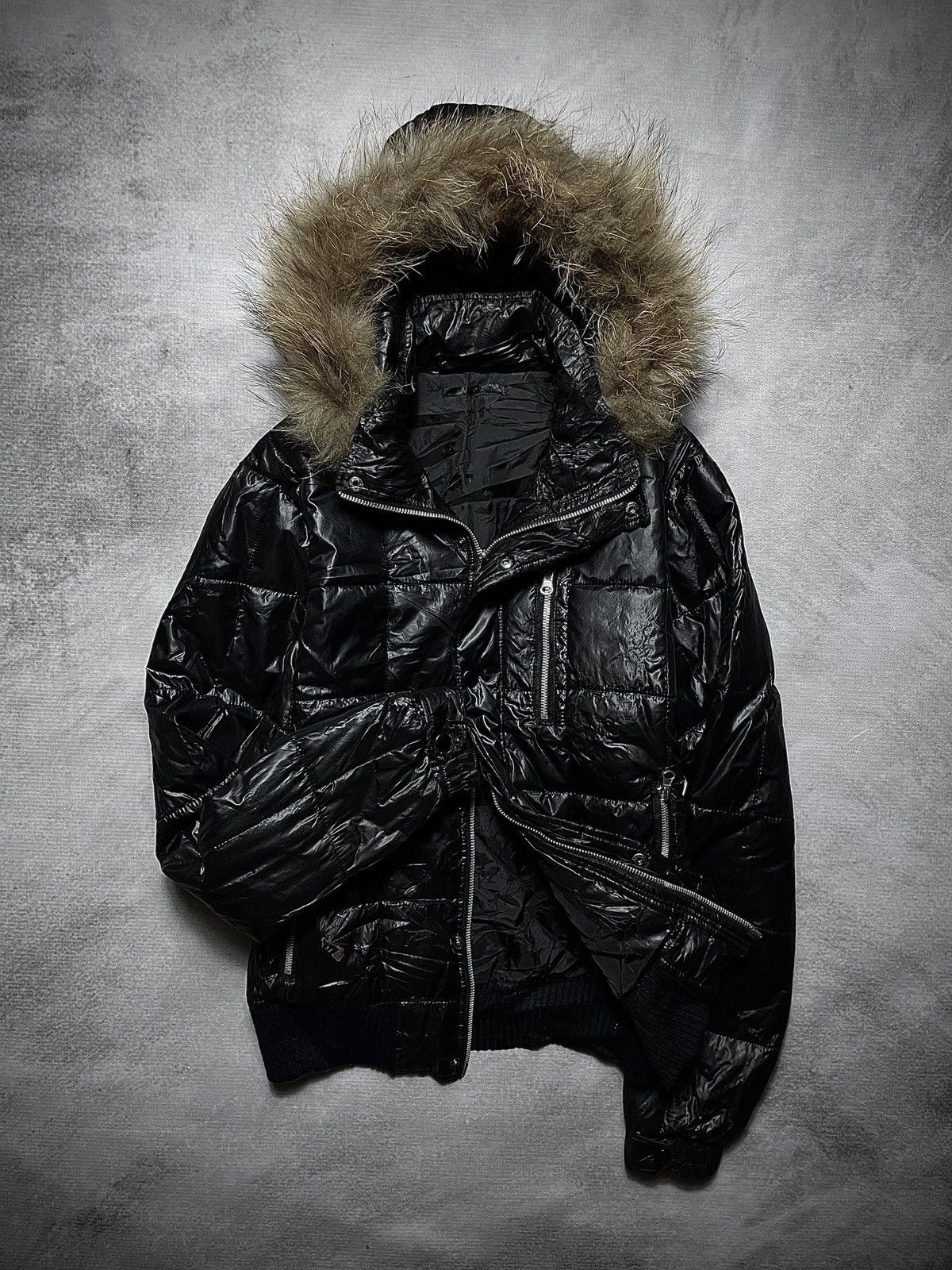 Japanese Brand 2000's Sly - Fur Punk Vkei Grunge Gothic Style