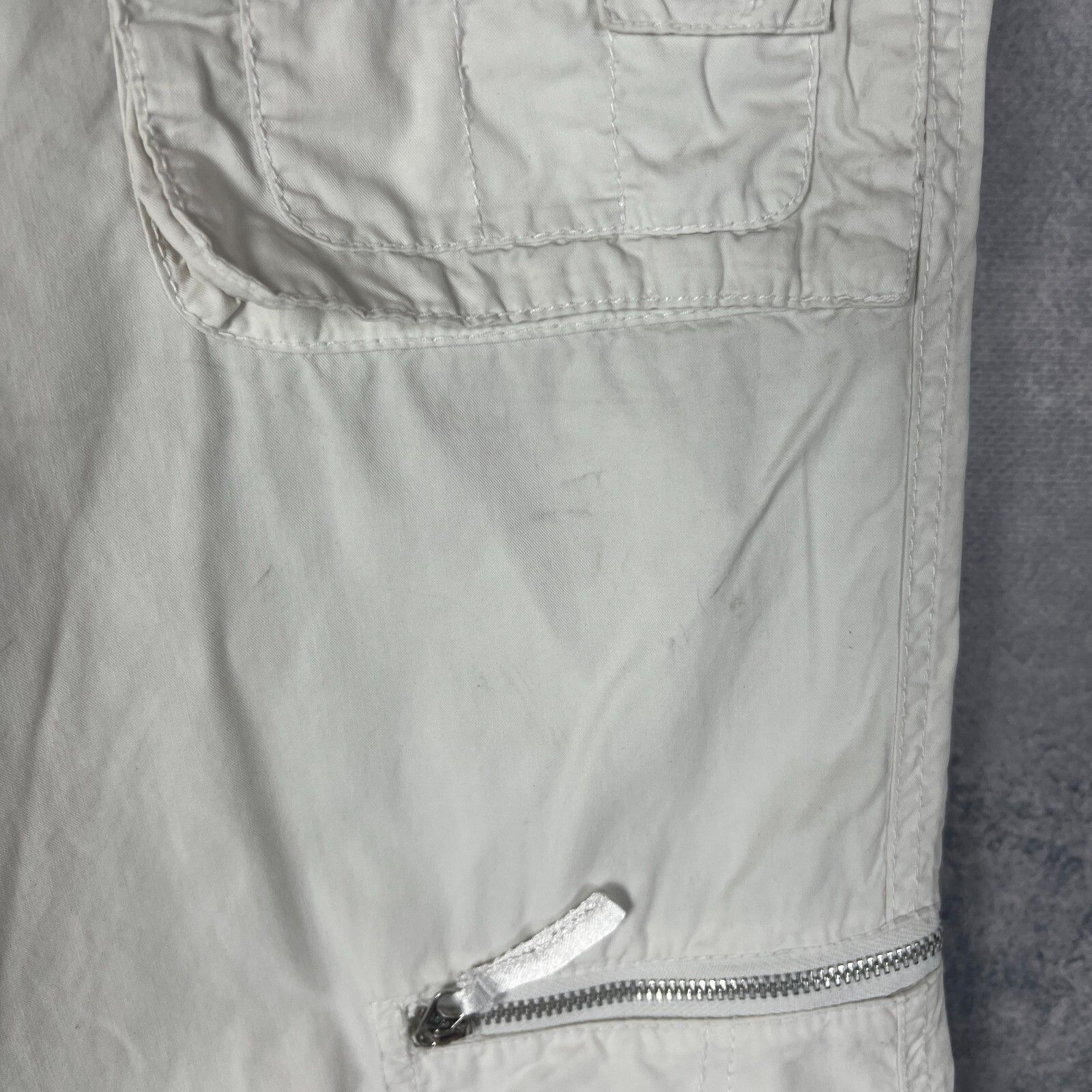 Other Cargo Pants Women's Size 13 White ` Size 36" / US 14 / IT 50 - 6 Thumbnail