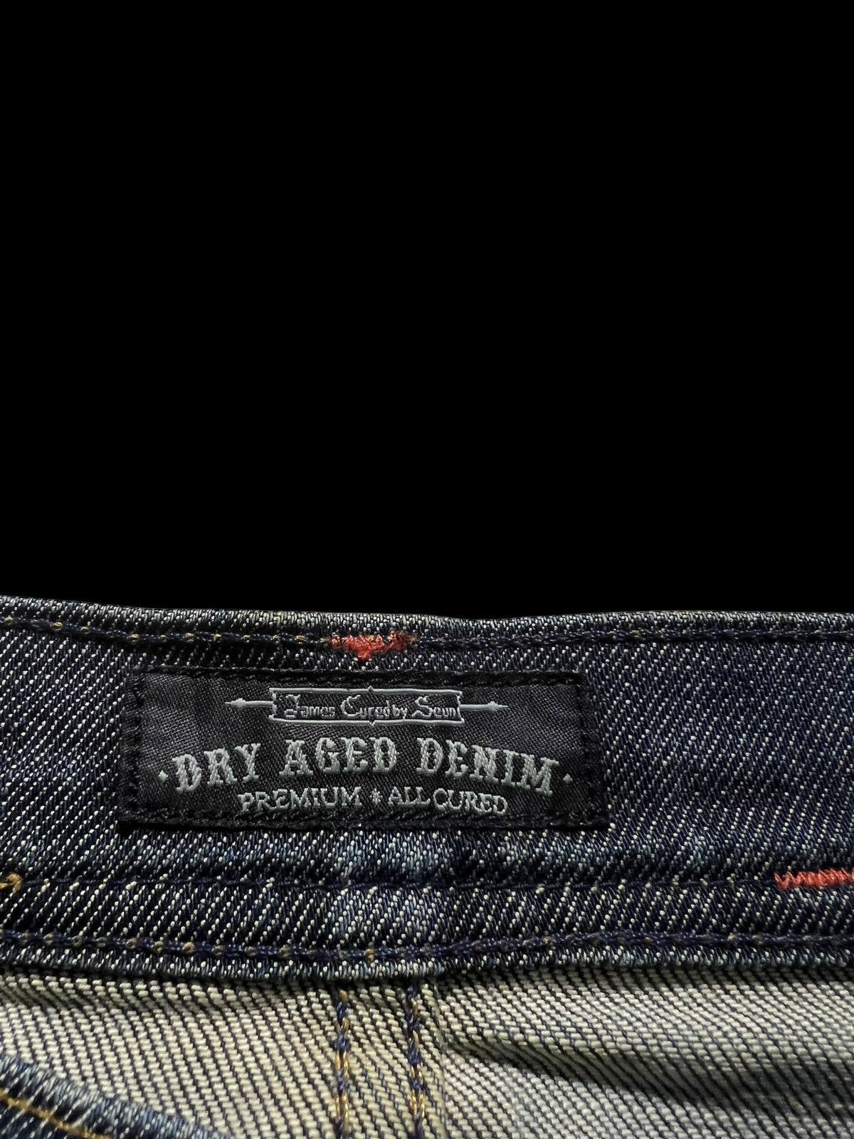 Japanese Brand × Vintage 💥Flare💥Vintage 90’s Style Dry Age Washed Jeans Size US 29 - 6 Thumbnail