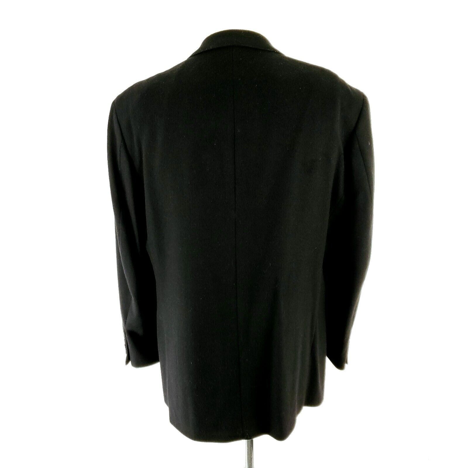 Oscar De La Renta Oscar De La Renta Wool Cashmere Nylon 3 Button Sport Coat 42 Size 42R - 5 Thumbnail