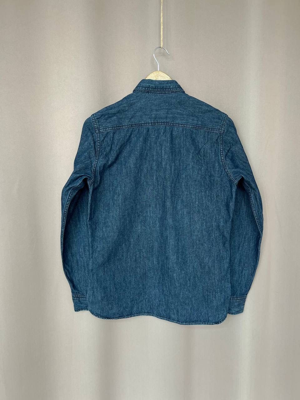 Muji Muji Japanese Denim Button Shirt Mens Size S Vintage Size US S / EU 44-46 / 1 - 7 Thumbnail