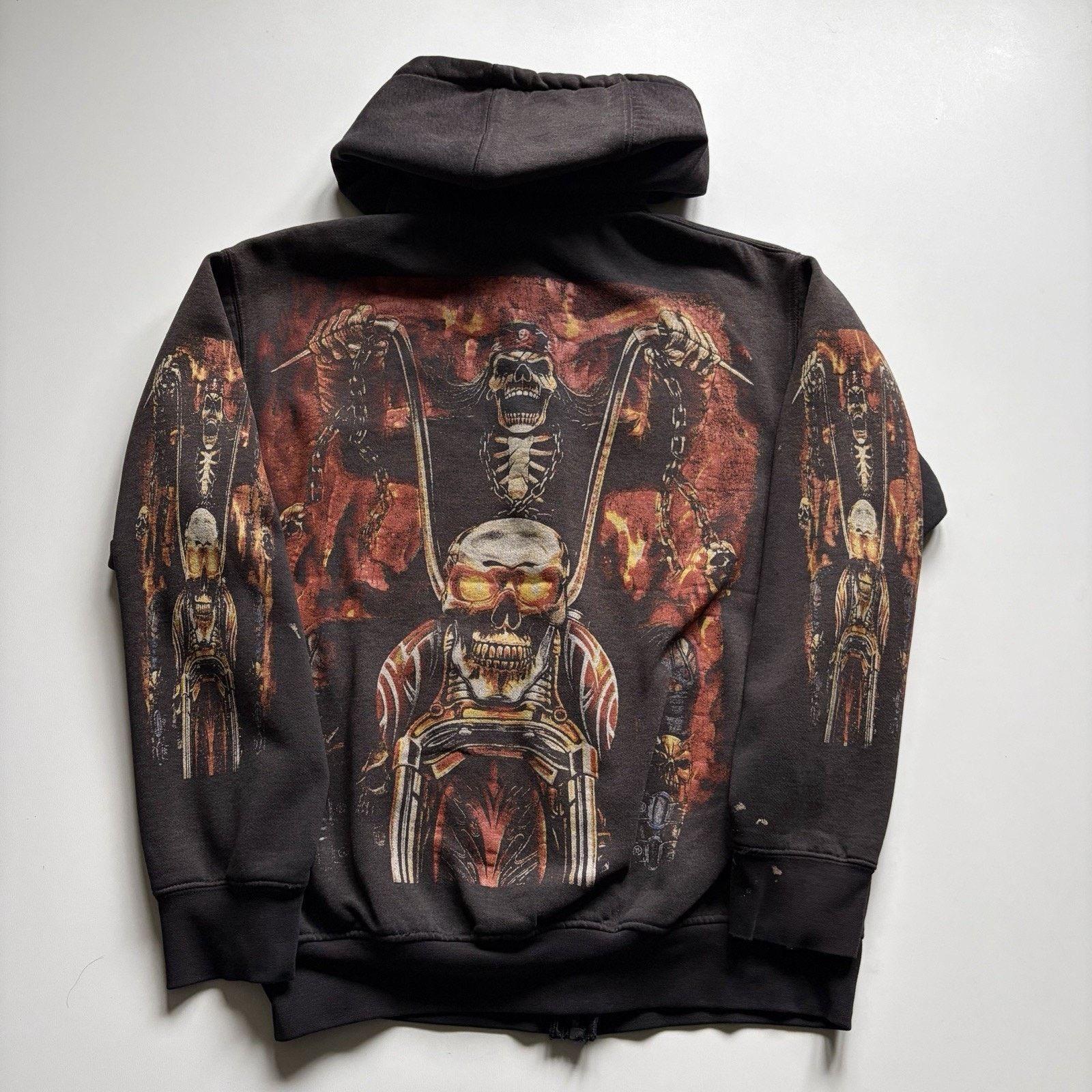 Jay-Z × Rocawear × Vintage Rocawear Vitnage Full Zip Skull | Grailed