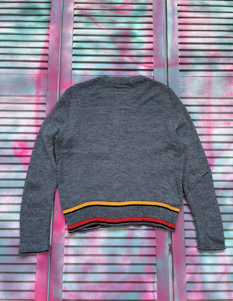 Vintage Vintage 90s Wool Knit Zip Cardigan Art Style Size M / US 6-8 / IT 42-44 - 5 Thumbnail