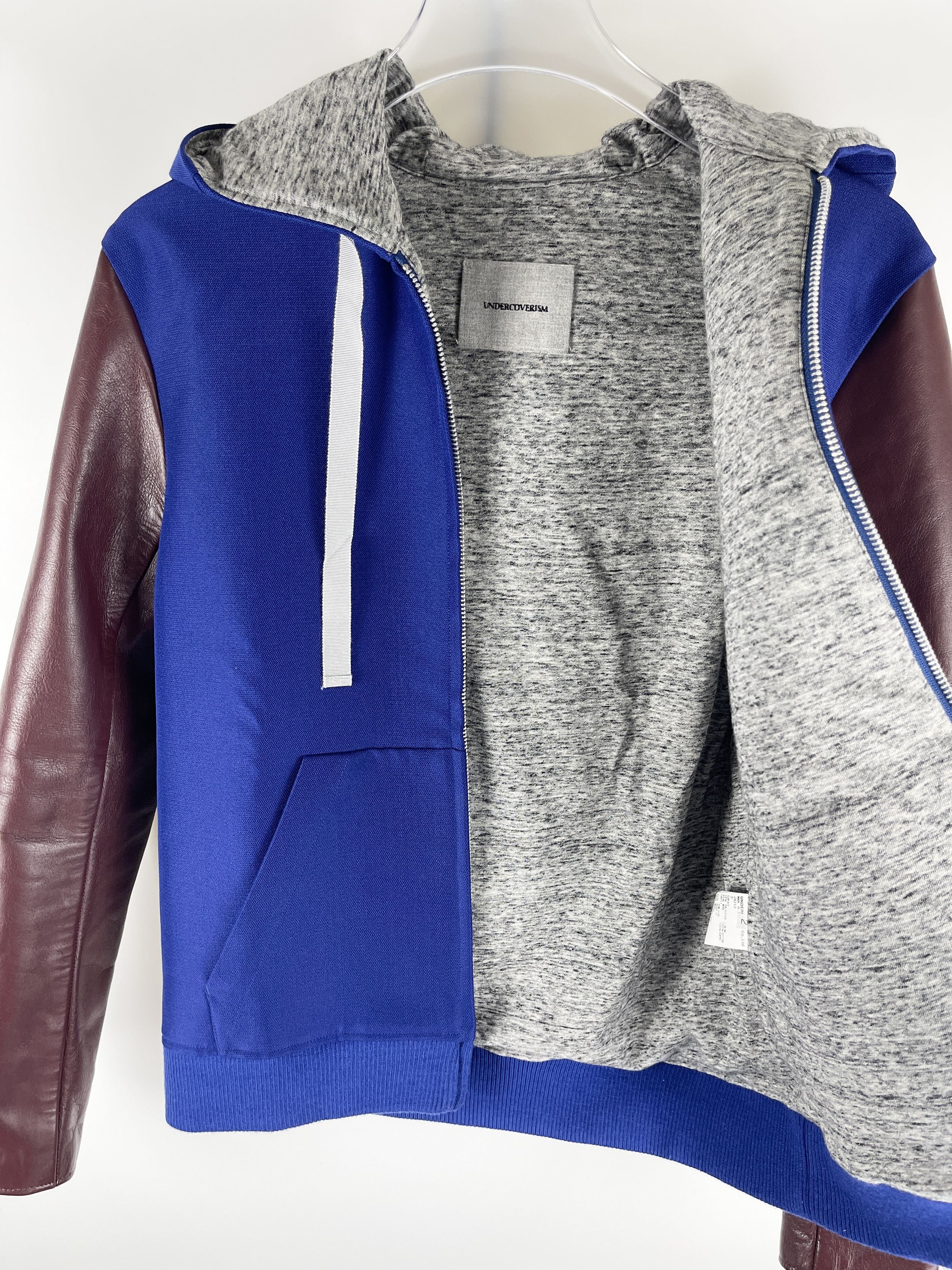 Undercover Undercover A/W2011 Hybrid Varsity Jacket with Hood Size US M / EU 48-50 / 2 - 7 Thumbnail