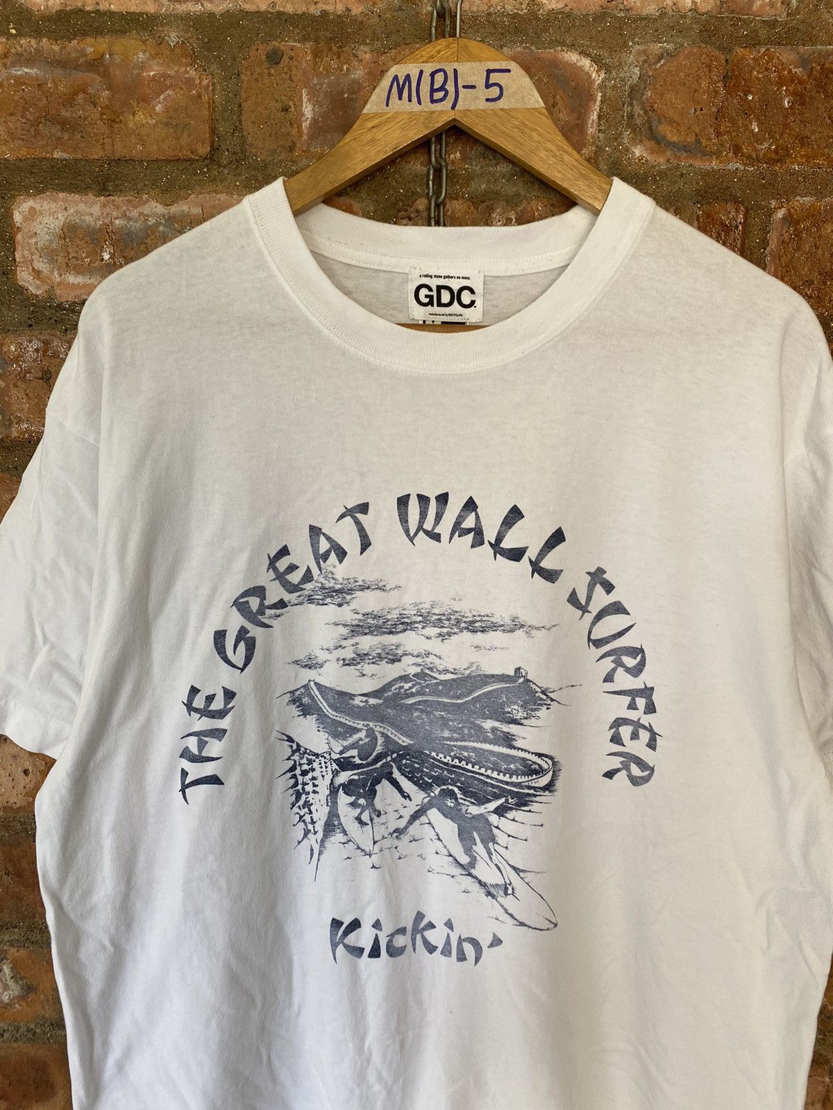 Japanese Brand × Narcotic GDC × The Rolling Stones 2000s CDG x Men No No Surf in Great wall china Size US L / EU 52-54 / 3 - 3 Thumbnail