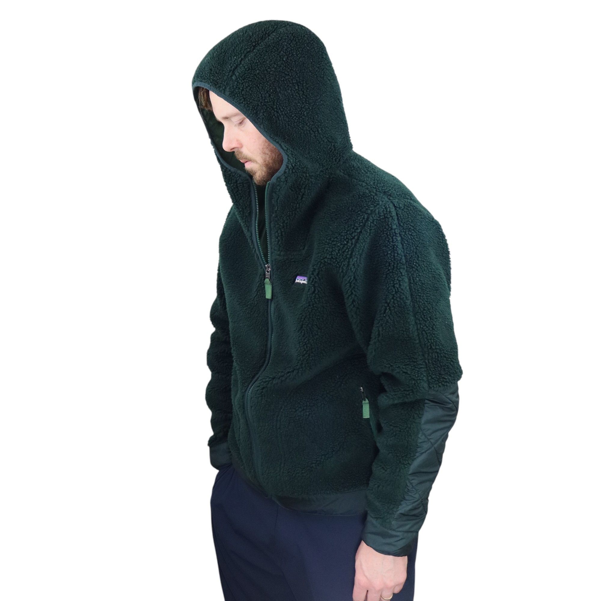 Arc'teryx × Patagonia Y2K Patagonia Rhythm Deep Pile Retro X Fleece Hoody Jacket Size US M / EU 48-50 / 2 - 1 Thumbnail
