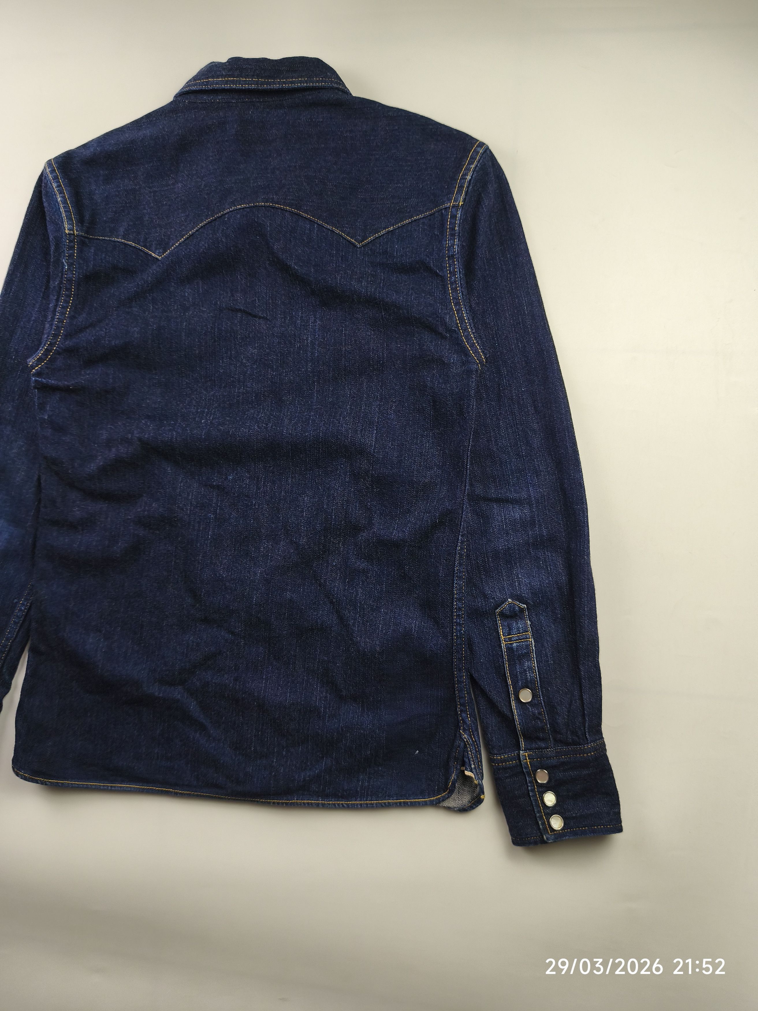 The Flat Head The flat head 7002W sawtooth western denim shirt 12oz Size US S / EU 44-46 / 1 - 13 Thumbnail