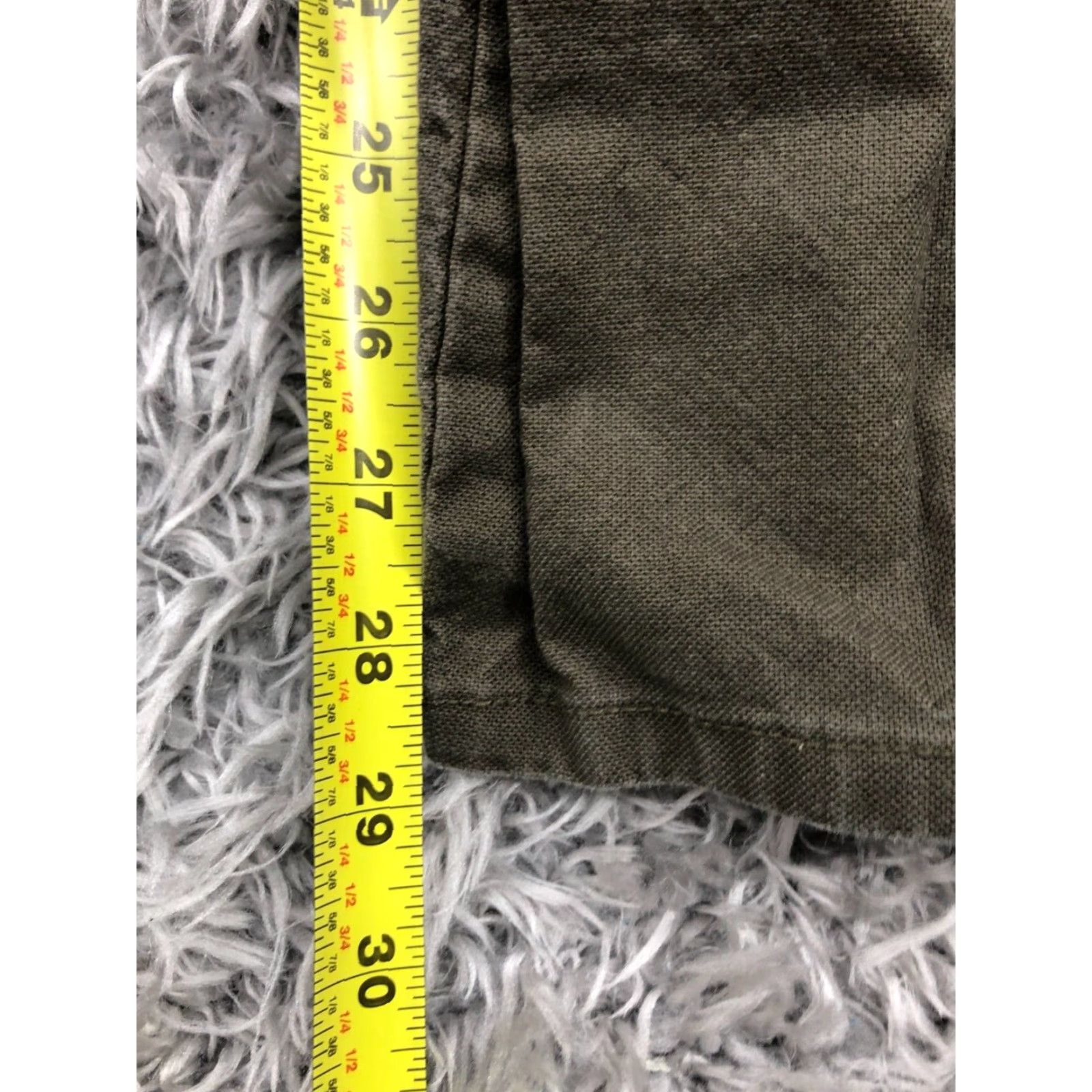 Dockers DOCKERS Canvas Carpenter Pants Mens 42x30 Green Slim Straight 5-Pocket Logo Zipper Button Casual Formal Business Pants Size US 42 / EU 58 - 3 Thumbnail