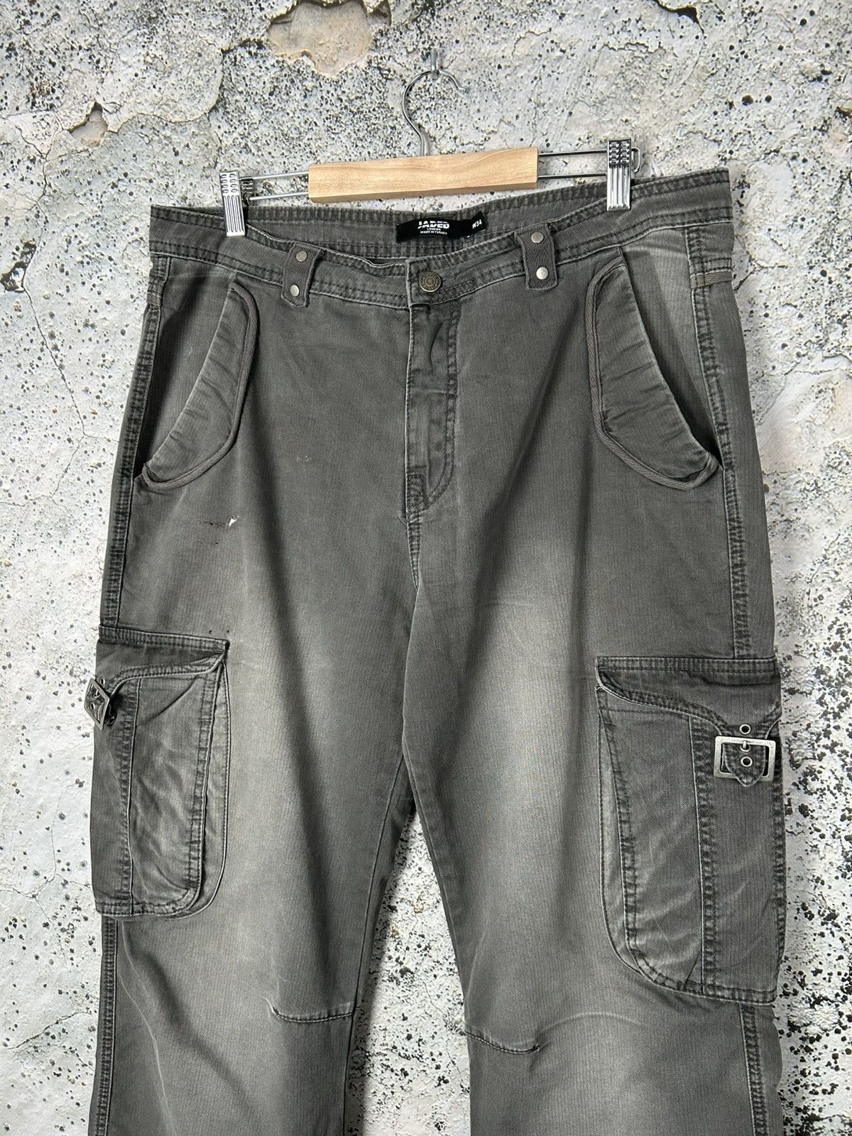 Jaded London Jaded London Cargo Avantgarde Grunge Pants Baggy Jeans Hype Size US 34 / EU 50 - 3 Thumbnail