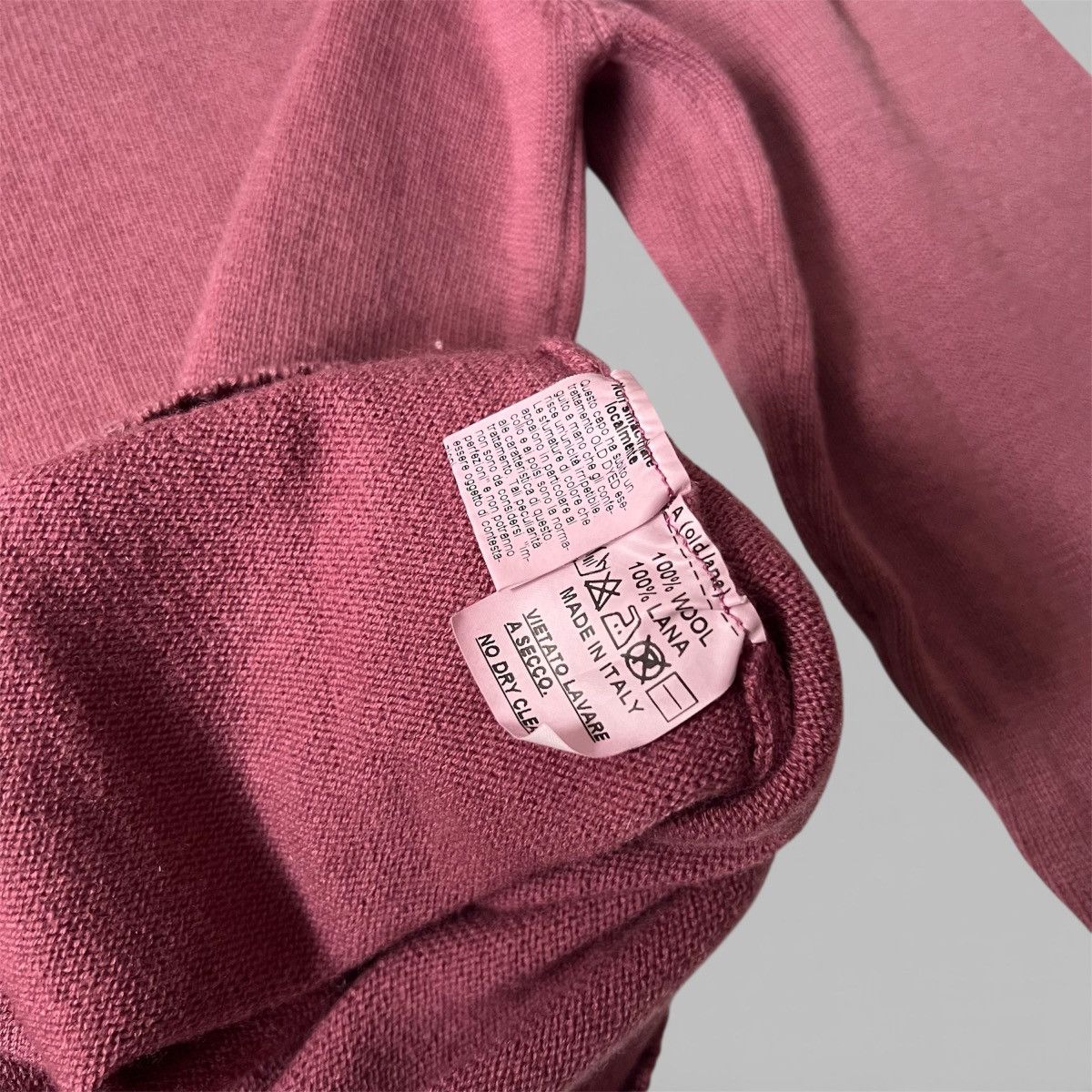 Fedeli Fedeli “Dusty System” Merino wool V neck Sweater Size US M / EU 48-50 / 2 - 5 Thumbnail
