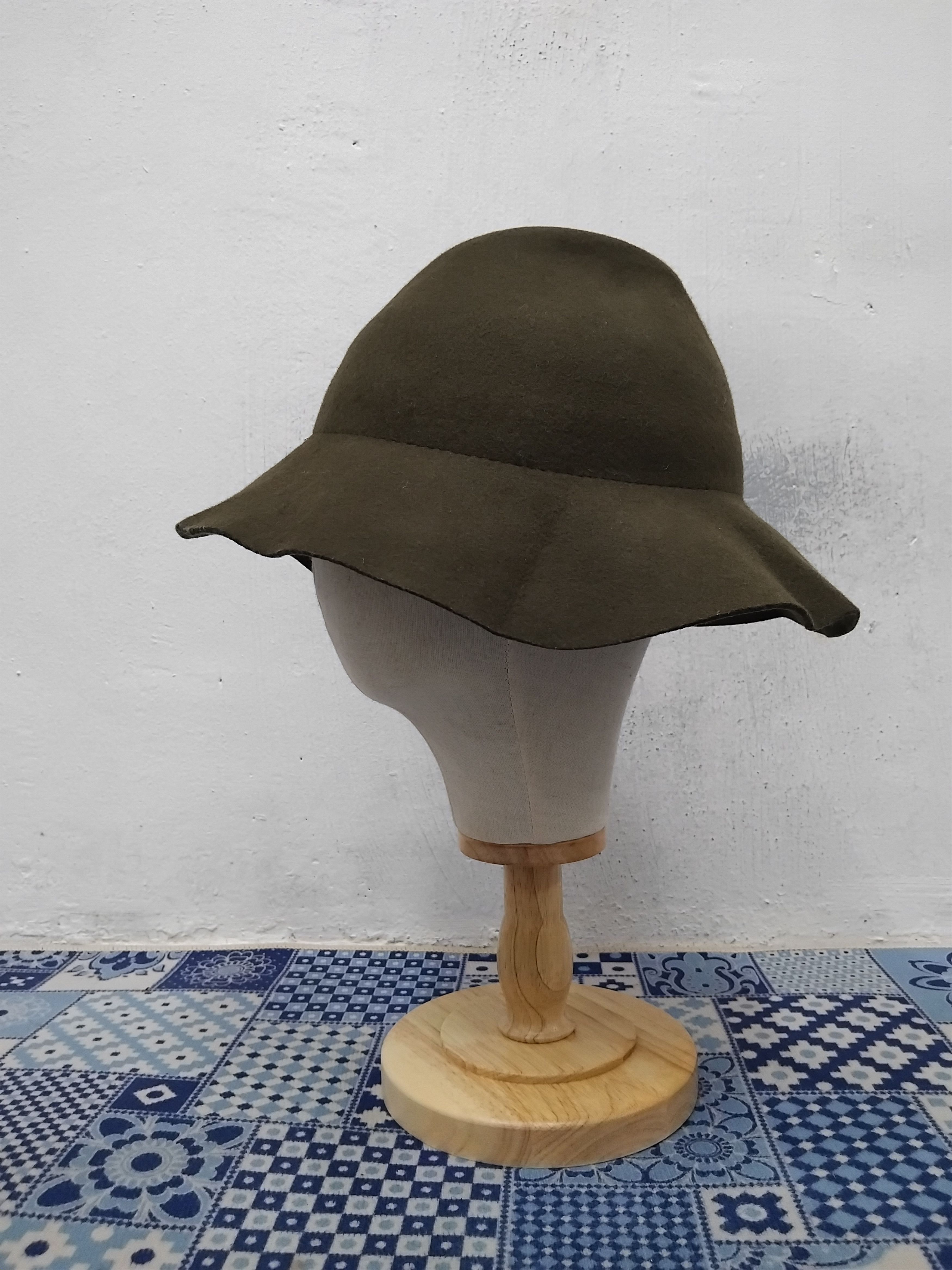 PPFM 💥Unnamed green colour hat Size 40 - 3 Thumbnail
