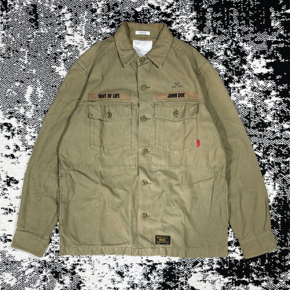 Wtaps WTAPS BUDS LS SHIRTS COTTON SATIN WAY OF LIFE 11AW | Grailed