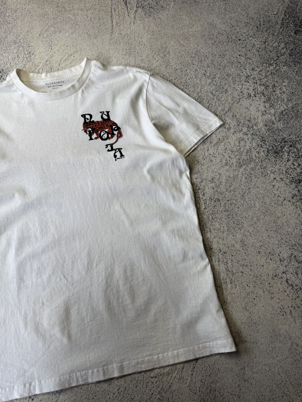 Allsaints Mens Allsaints Tiger T Shirt Size US S / EU 44-46 / 1 - 6 Thumbnail