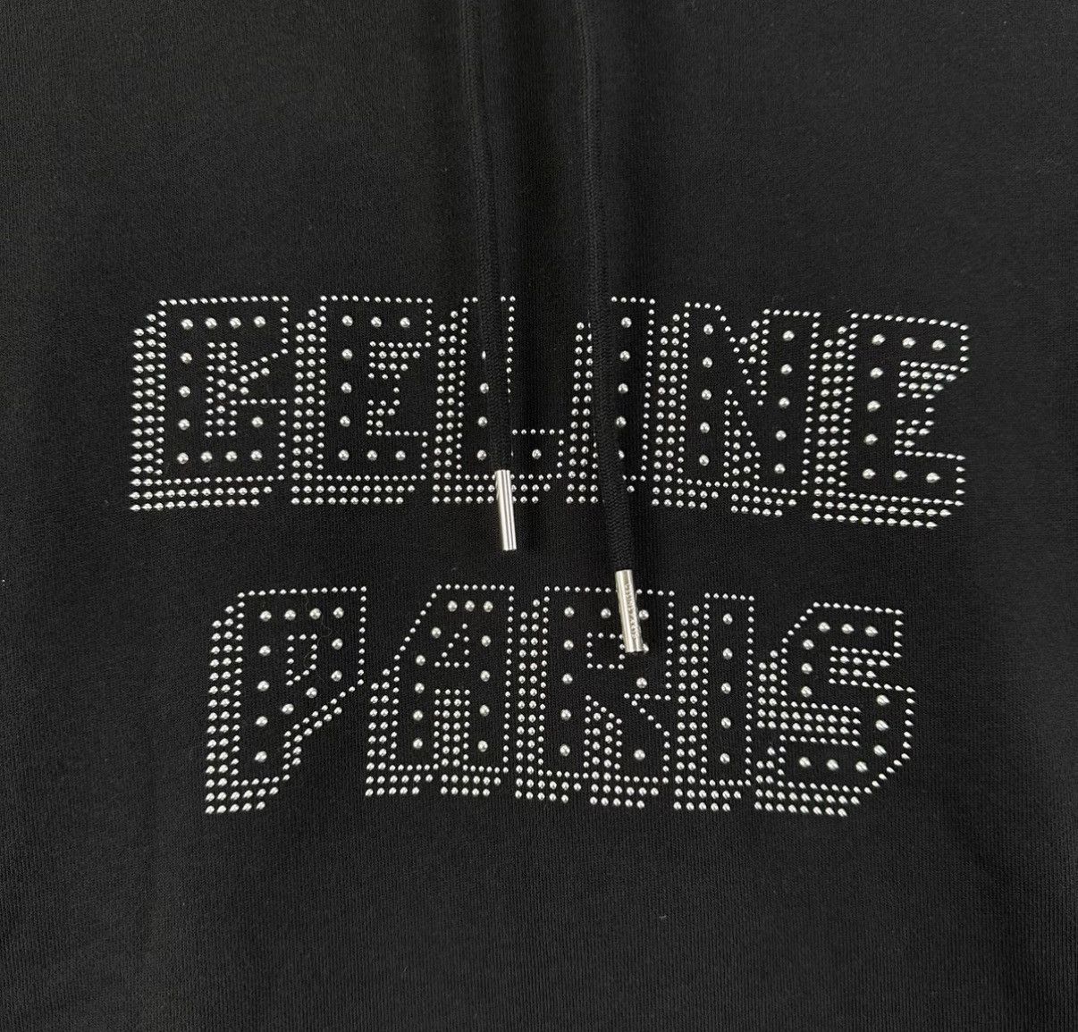 Celine Celine Black Rivet Letter Logo Hoodie K12 Size US M / EU 48-50 / 2 - 6 Thumbnail