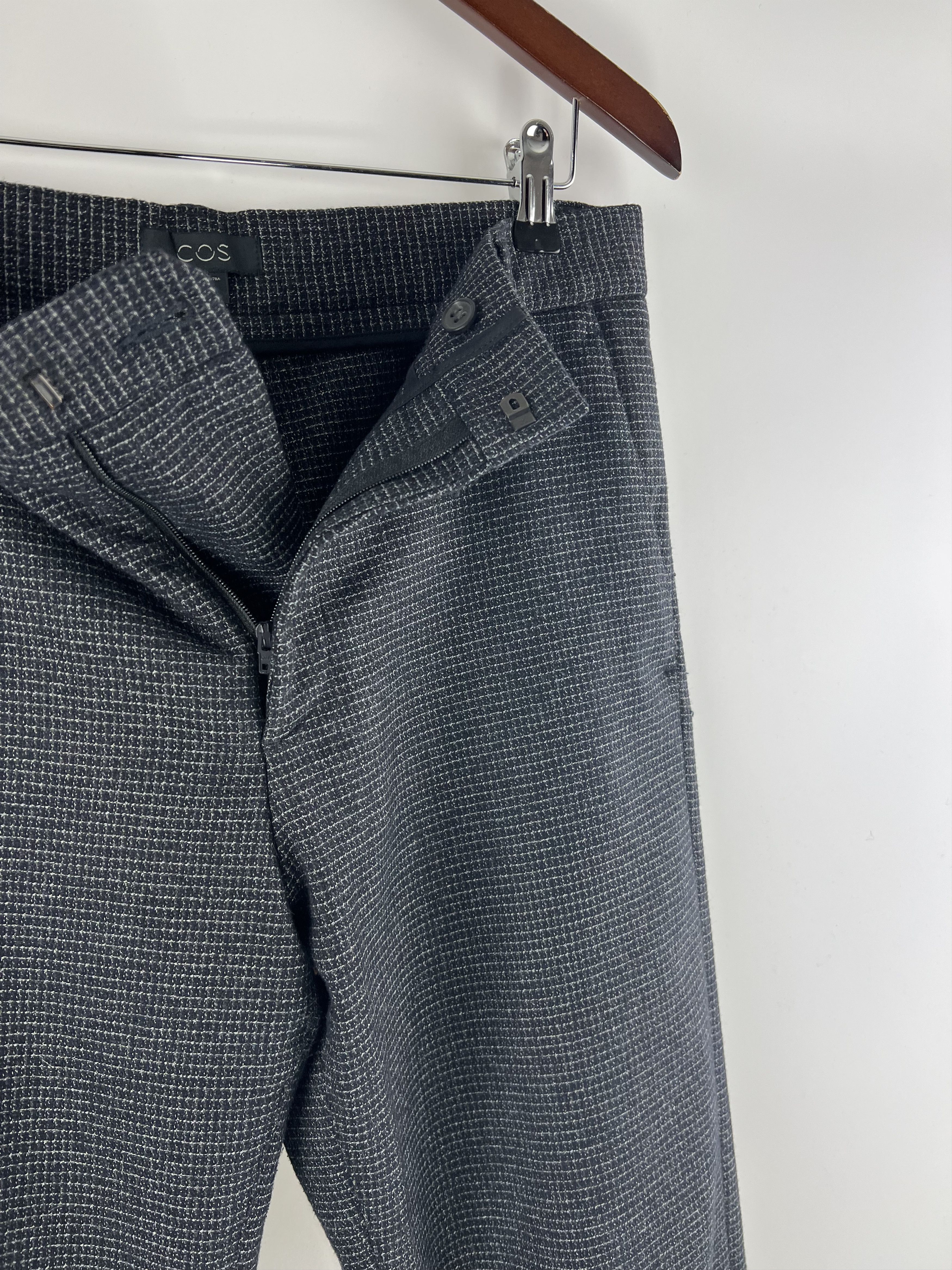 Cos COS Check Wool Cashmere Pants Size EU46 Size US 30 / EU 46 - 3 Thumbnail