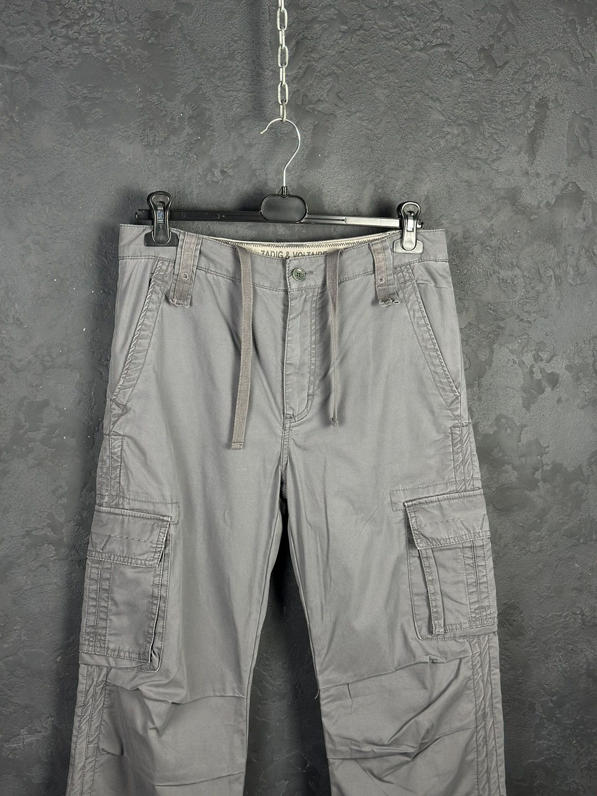 Vintage × Zadig & Voltaire Vintage Zadig & Voltaire Rare Cargo Pants Size US 29 - 2 Thumbnail
