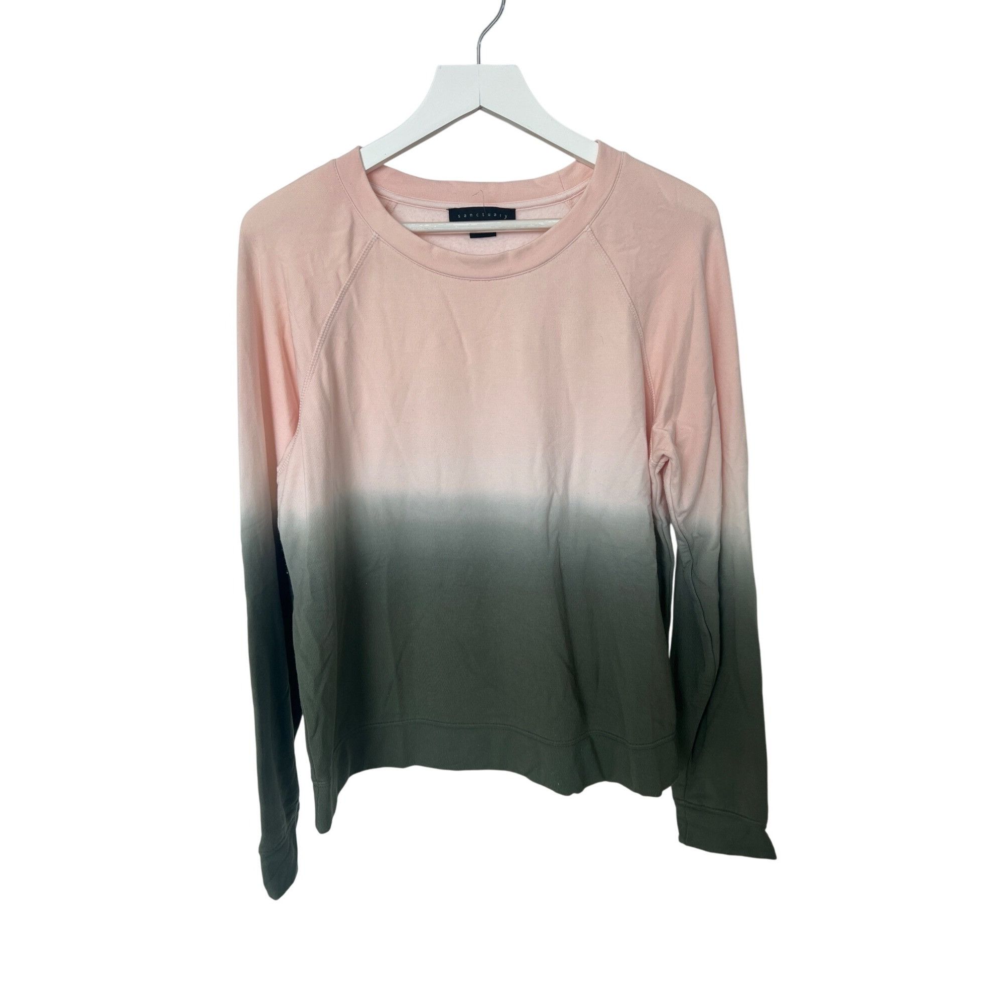 Sanctuary Sanctuary Happy Days Lotus & Organic Green Sweatshirt Size M / US 6-8 / IT 42-44 - 5 Thumbnail