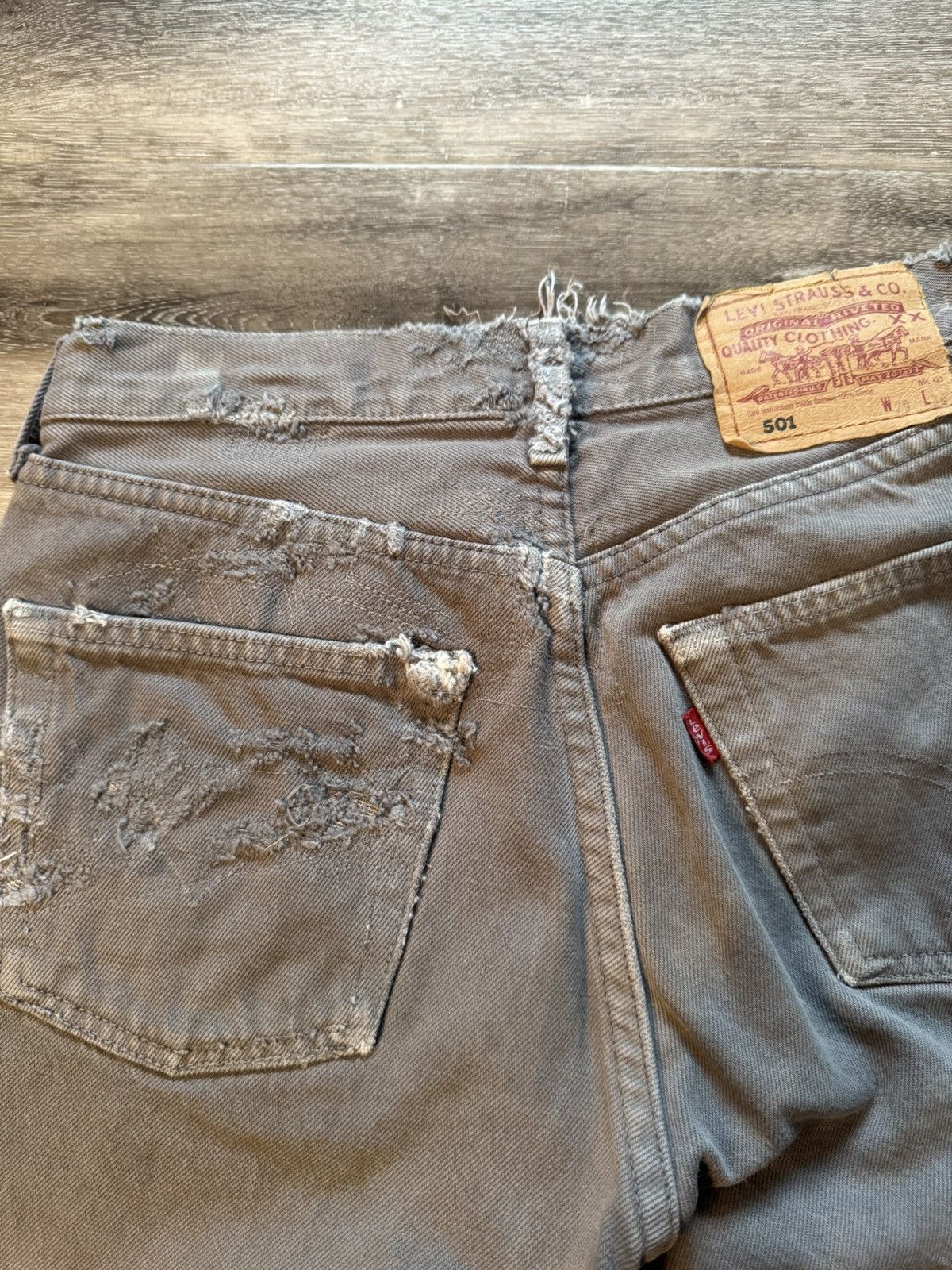 Levi's × Unsound Rags Unsound Rags Reconstructed Levi’s Size US 29 - 3 Thumbnail
