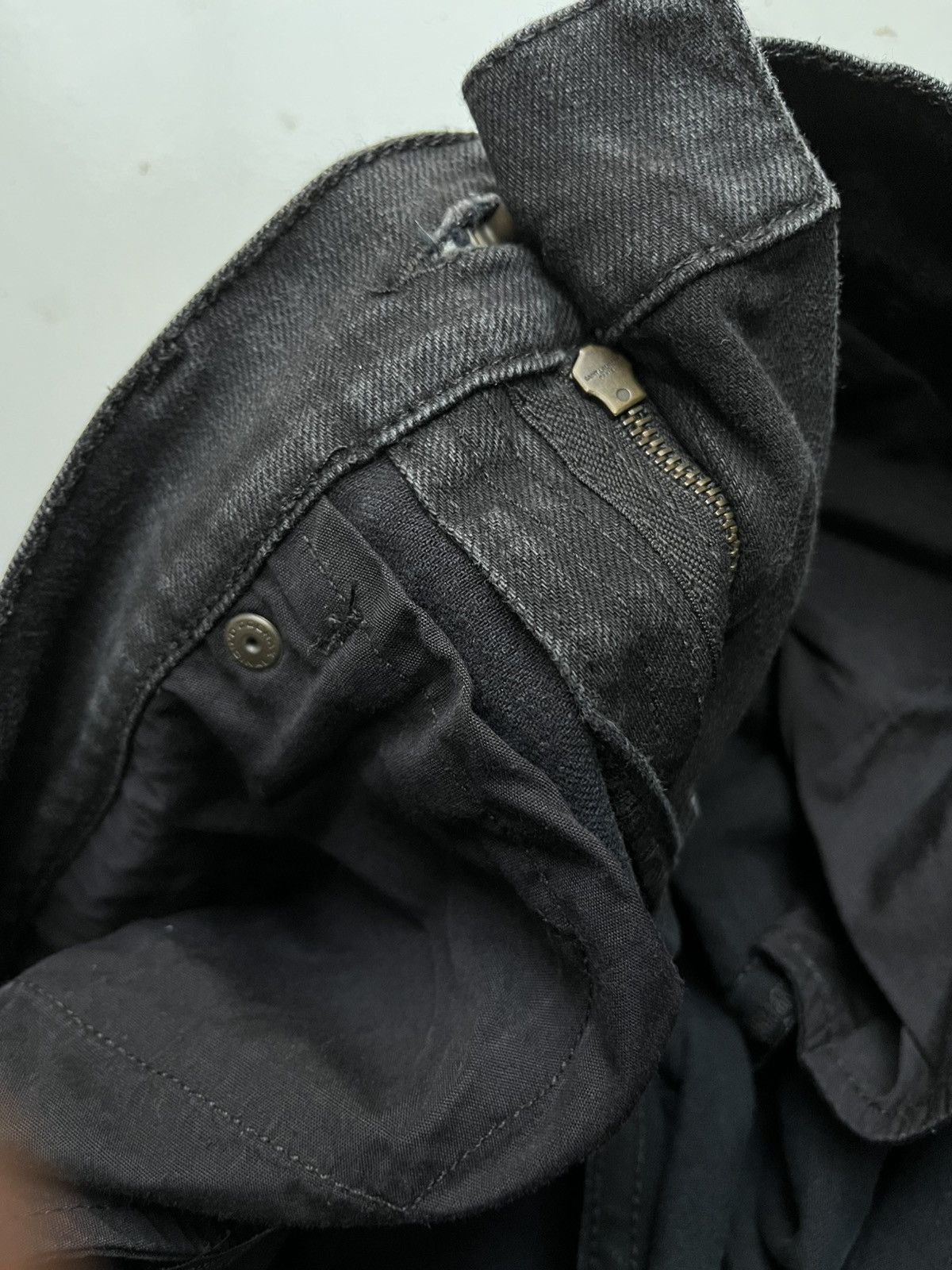 Saint Laurent Paris D02 hedi slimane distressed mid rise skinny jeans Size US 30 / EU 46 - 7 Thumbnail