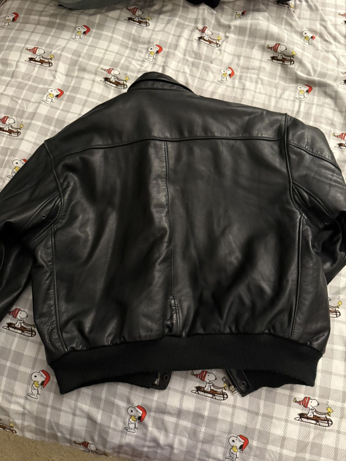Other Philippe Monet leather bomber jacket Size US M / EU 48-50 / 2 - 7 Thumbnail