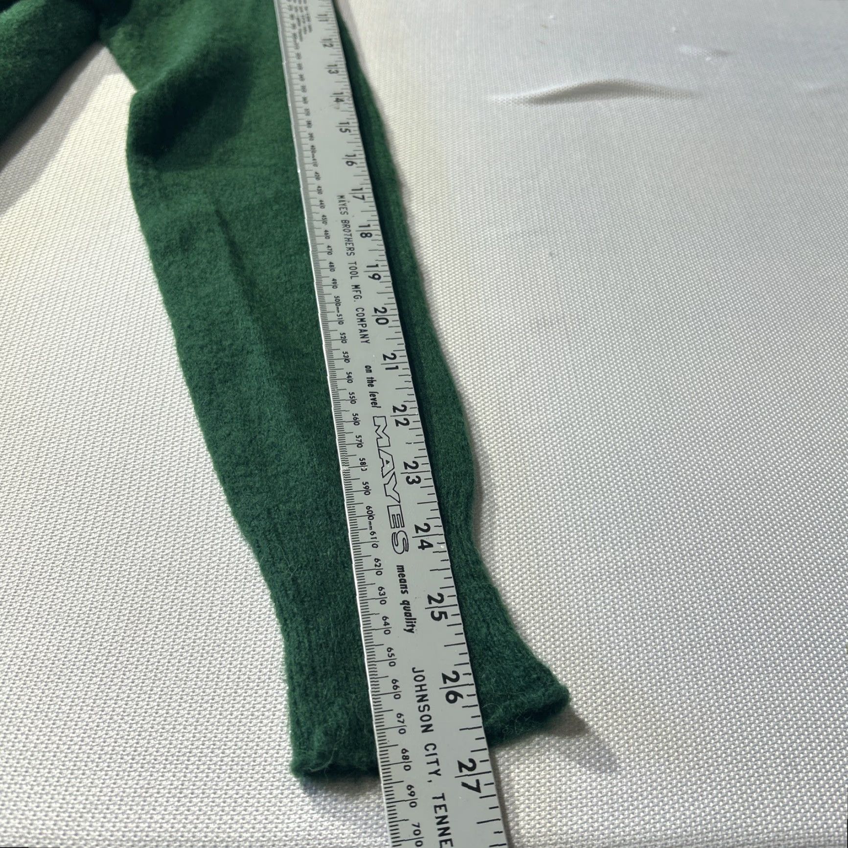 J.Crew J.Crew Wool Alpaca Mock Neck Pullover Sweater Womens Sz S Green, Lightweight, Stretch, Classic Size S / US 4 / IT 40 - 6 Thumbnail