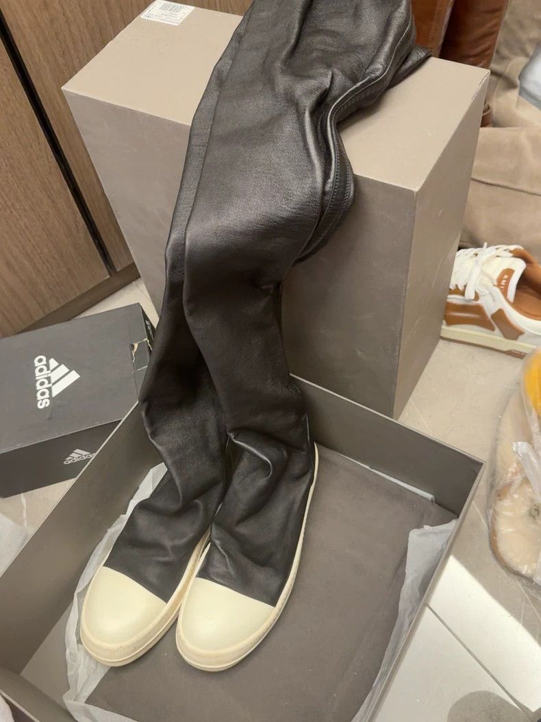 Rick Owens Rick Owens Knee High Boots Size 38.5-dmc Size US 7.5 / EU 40-41 - 1 Thumbnail