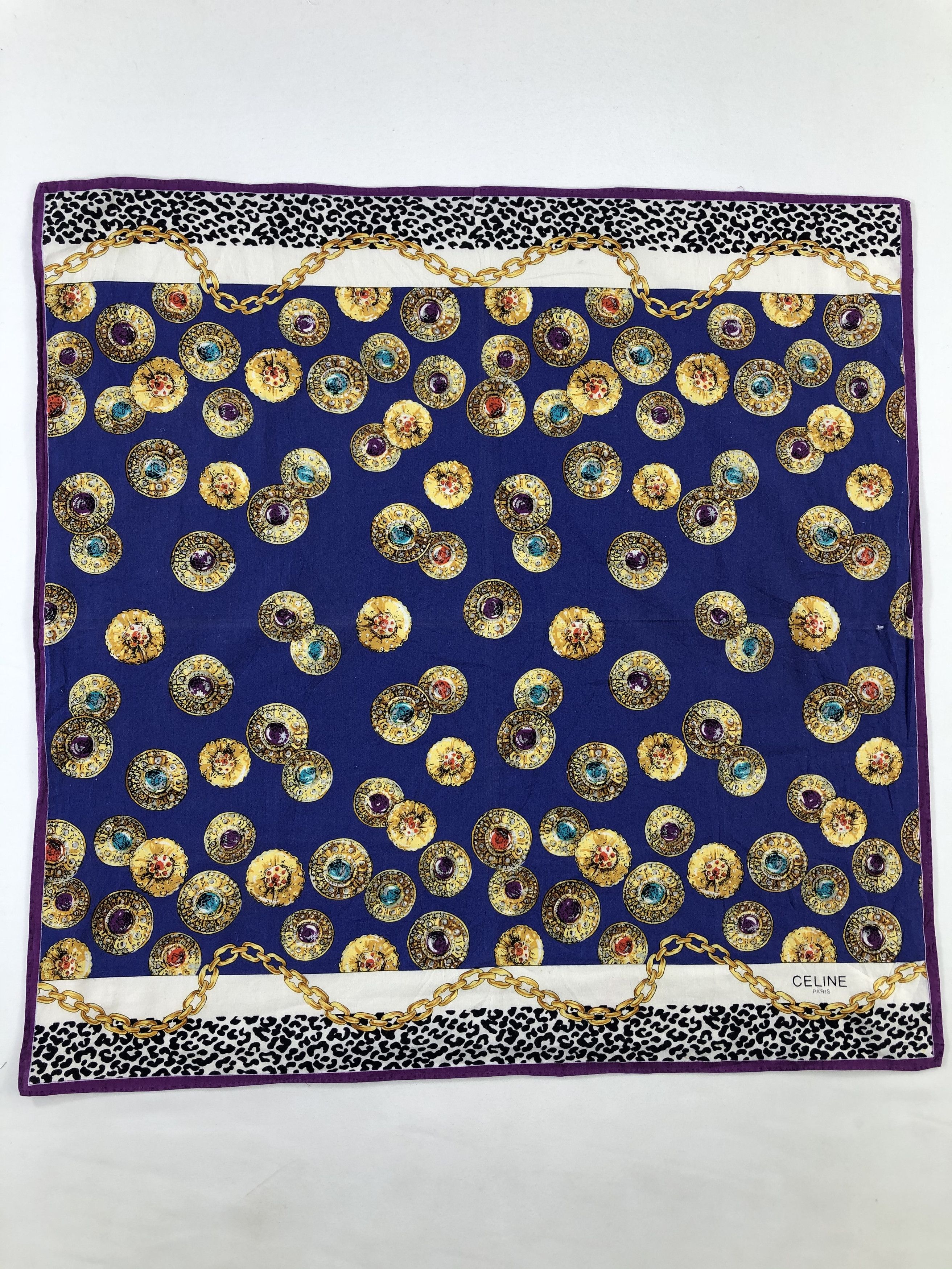Celine Celine Handkerchief / Bandana / Neckerchief / Babushka Size ONE SIZE - 1 Thumbnail