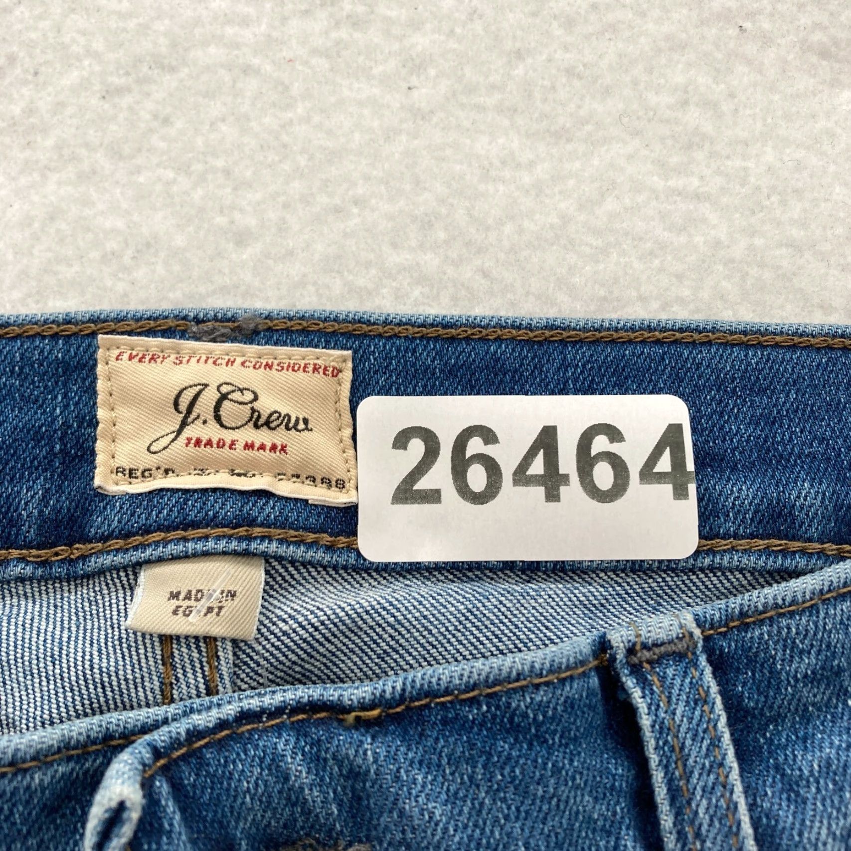 J.Crew J.CREW 250 Jeans Mens 33x34 Slim Fit Tapered Blue Denim Preppy Read Size US 33 - 5 Thumbnail