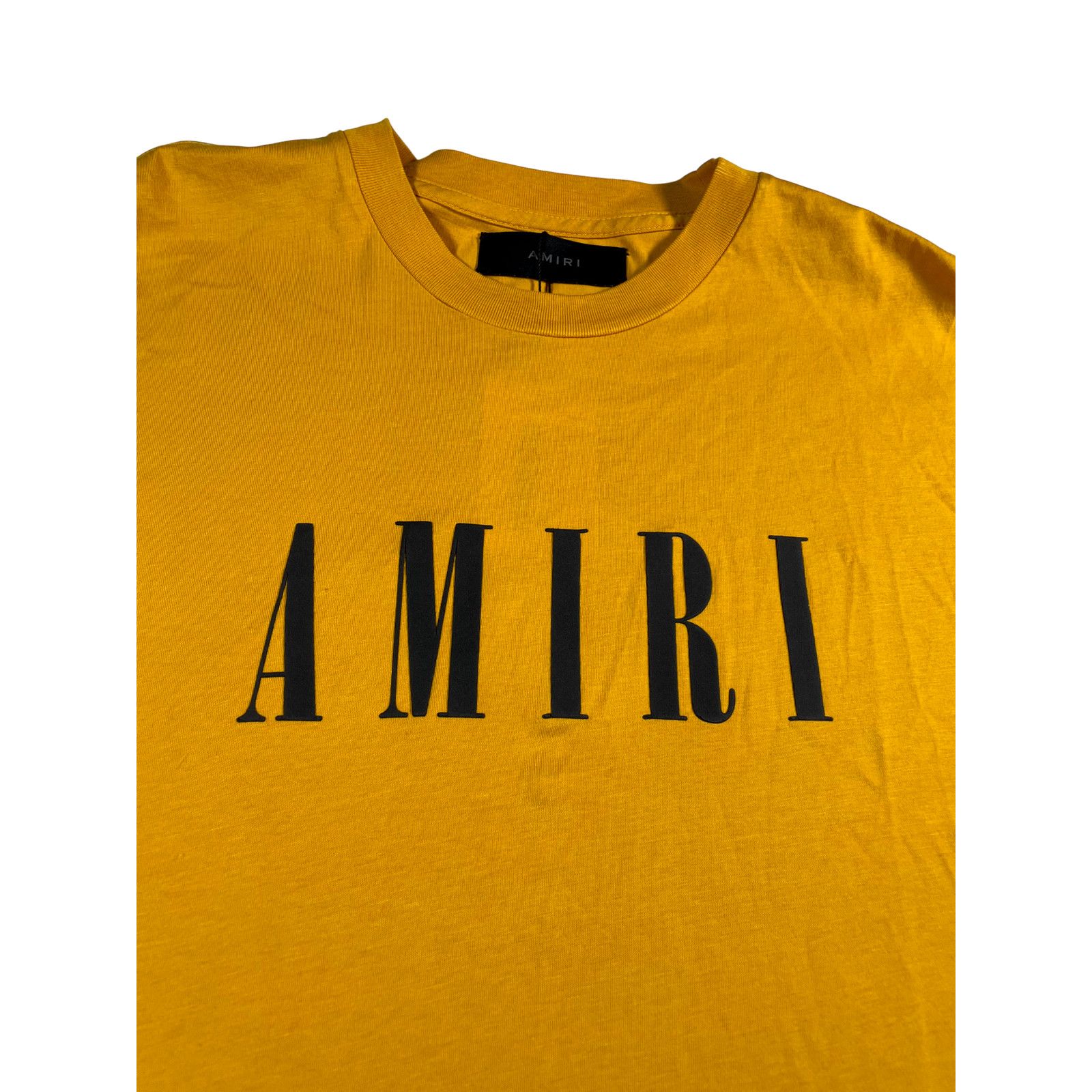 Amiri Amiri Core Yellow Mustard & Black Tee Size US S / EU 44-46 / 1 - 2 Thumbnail