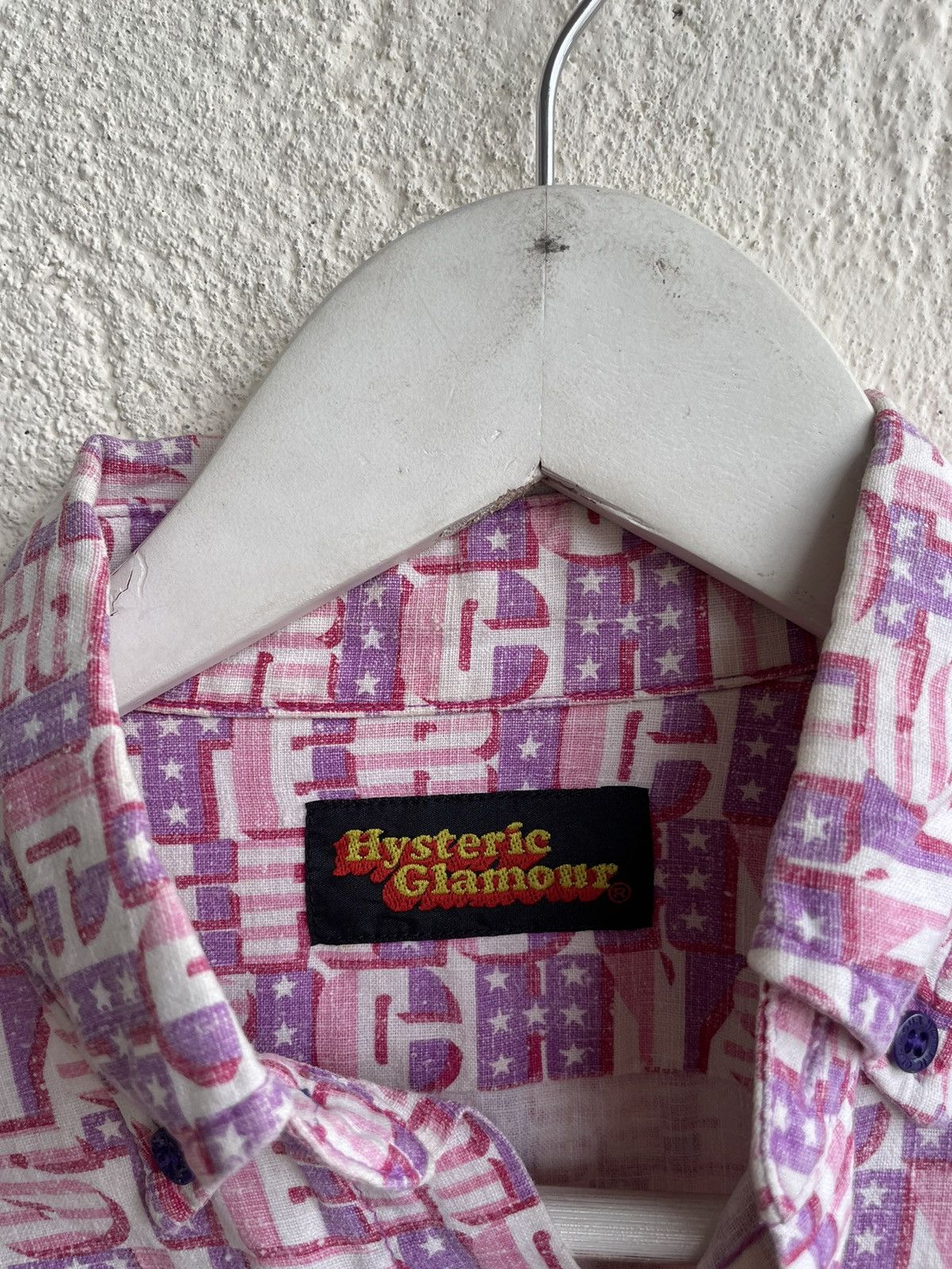 Hysteric Glamour 2000s Hysteric glamour japan Monogram shirt y2k style Size M / US 6-8 / IT 42-44 - 3 Thumbnail