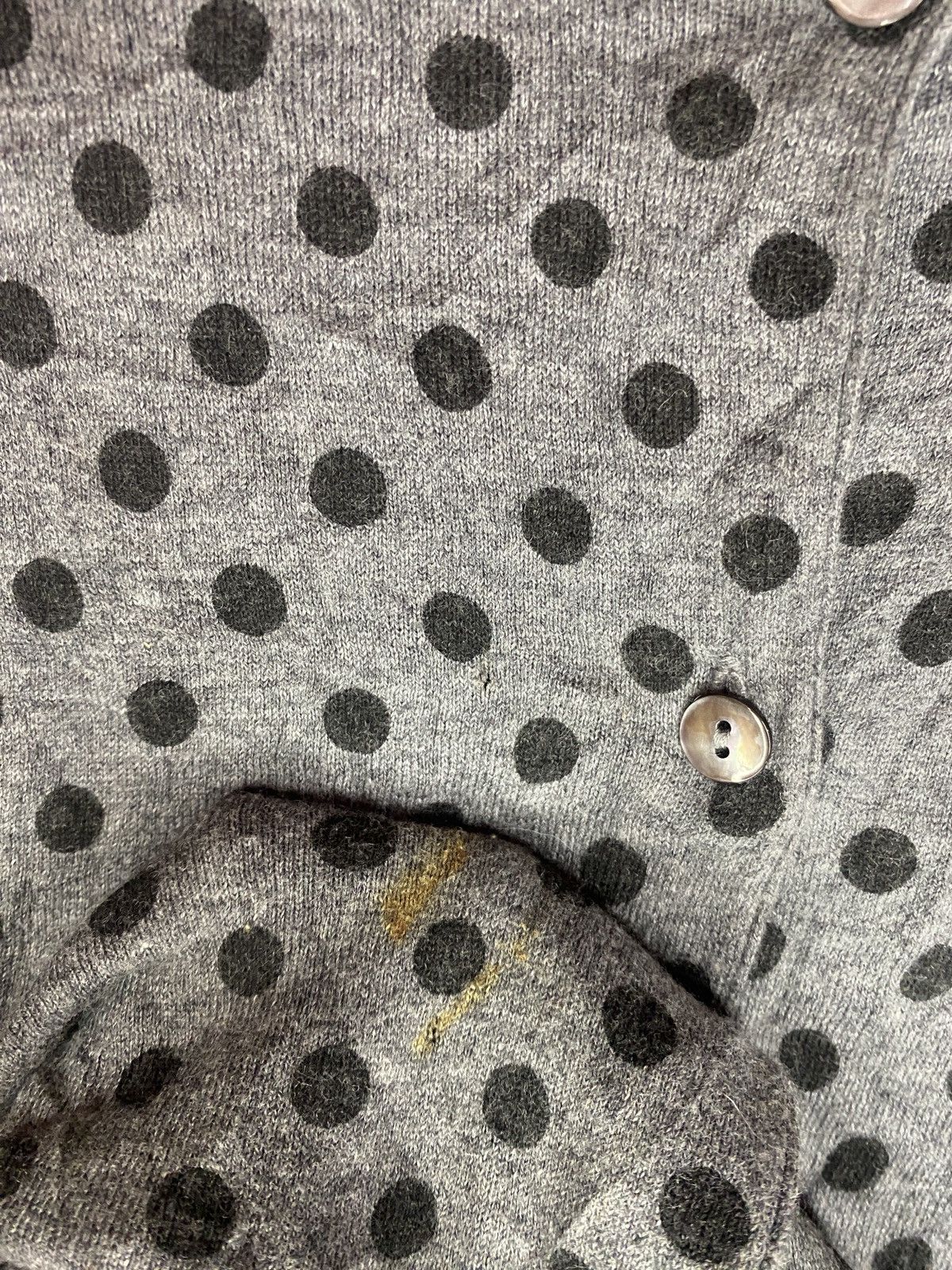 Y's × Yohji Yamamoto Y’s for living by yohji yamamoto cardigan polka dots Size S / US 4 / IT 40 - 4 Thumbnail