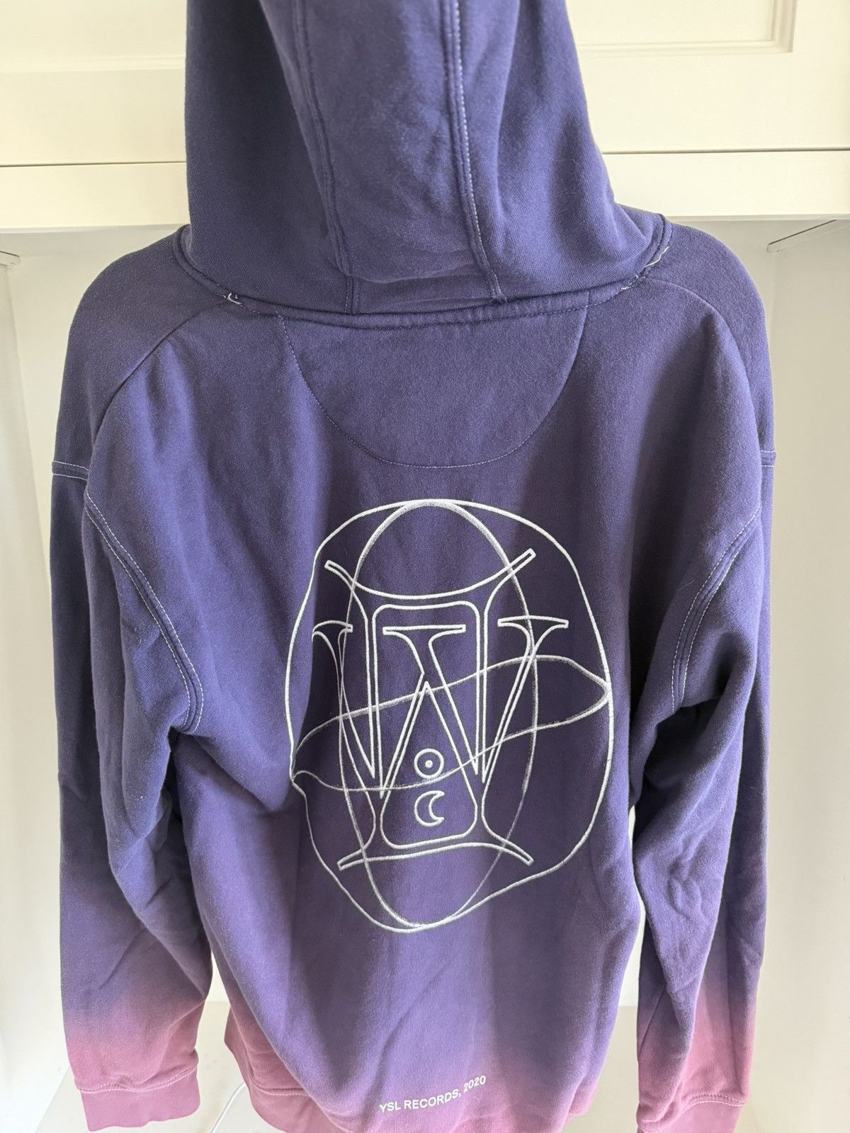 Other Wunna - YSL - Purple Ombre Hoodie Size US L / EU 52-54 / 3 - 4 Thumbnail