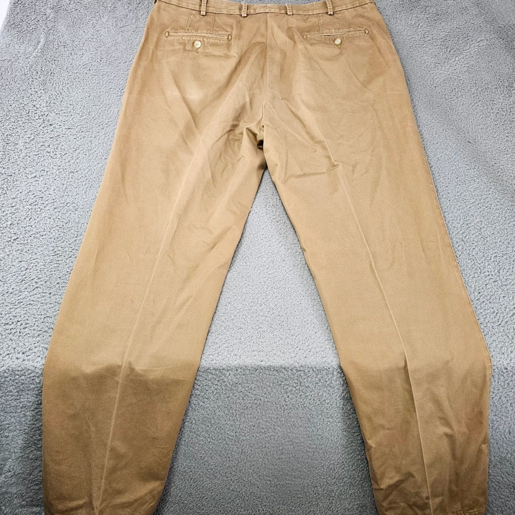 Peter Millar Peter Millar Pants Mens 36x33 Khaki Straight Fit Knit Chino Casual Business Formal Golf 90s? No vintage. Size US 36 / EU 52 - 5 Thumbnail