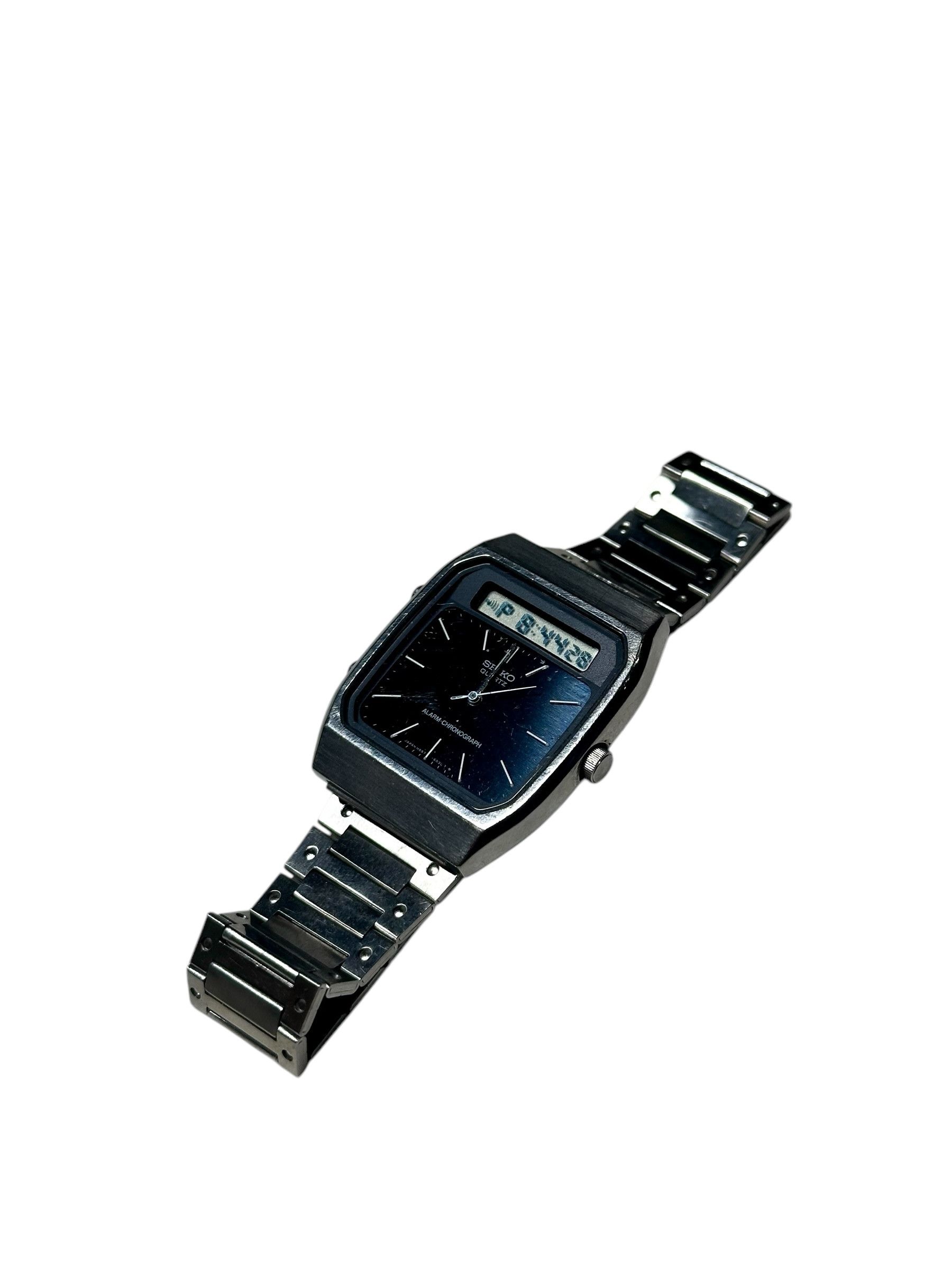Japanese Brand Seiko Square Electronic Watches Size ONE SIZE - 5 Thumbnail