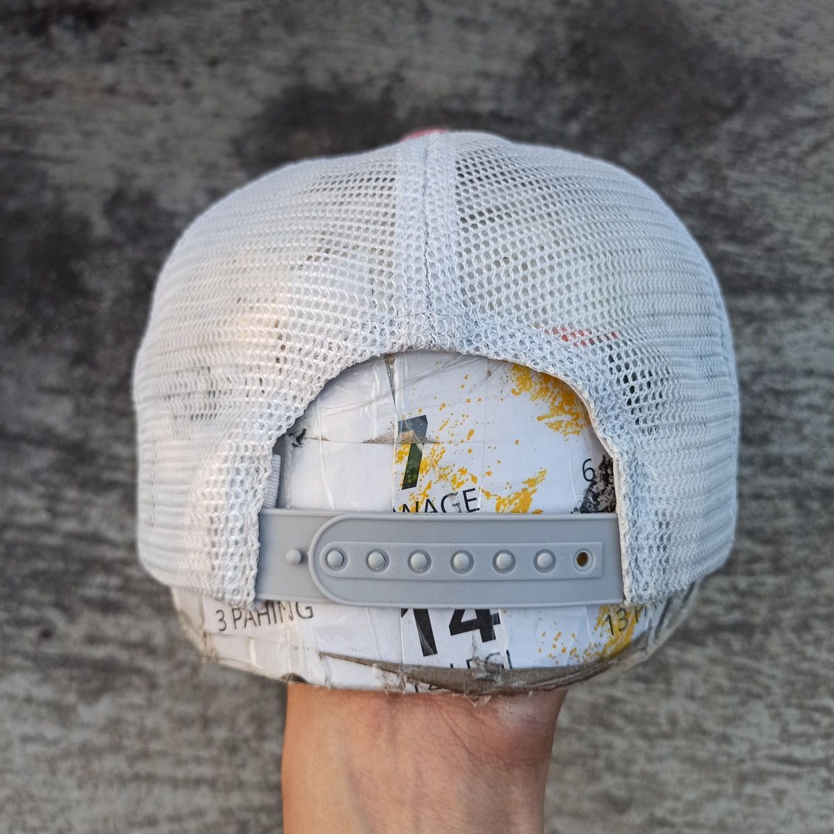 Other SICK,, mobus patchwork trucker hat Size ONE SIZE - 4 Thumbnail