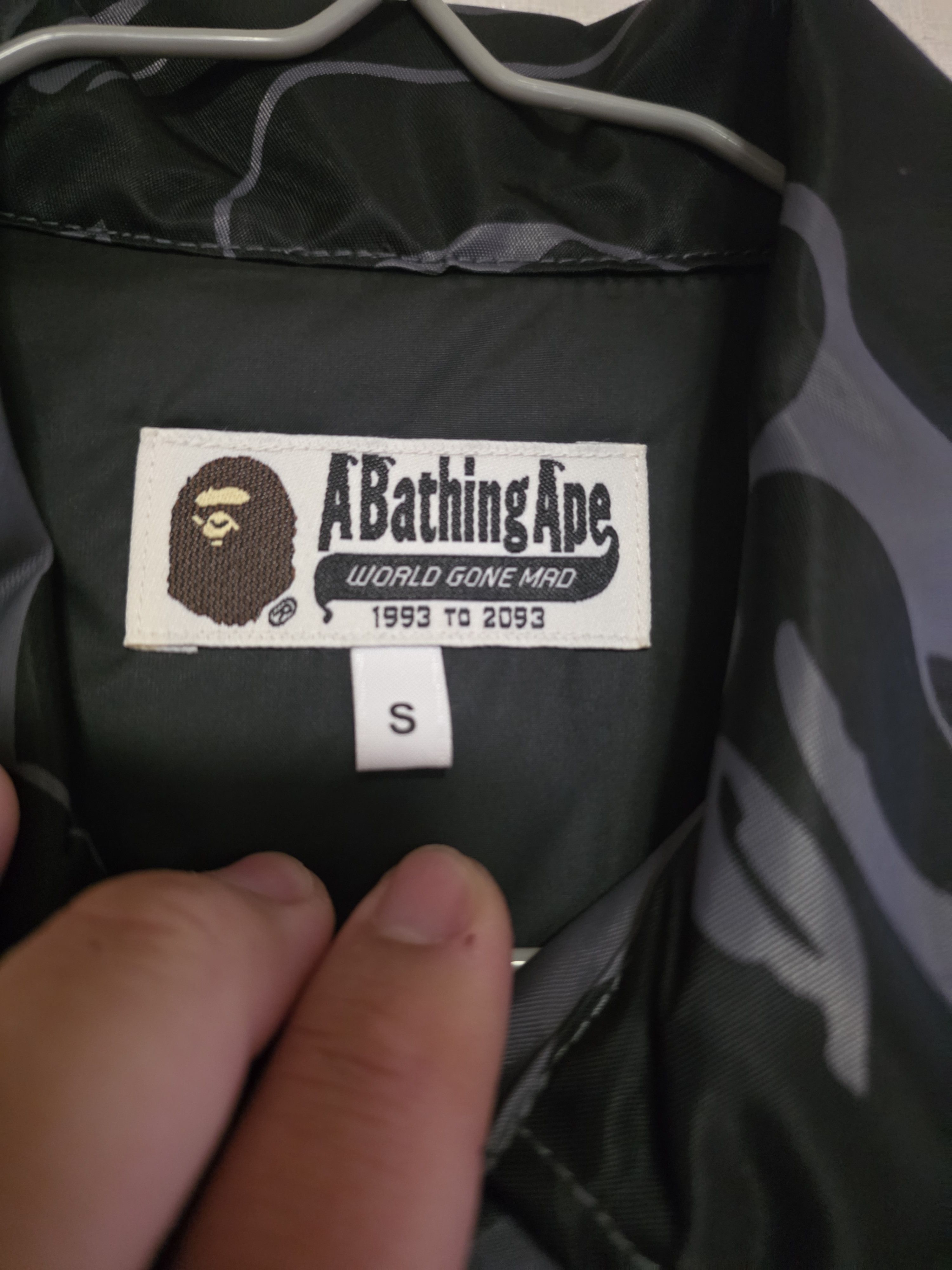 Bape BAPE Ultra Rare ABC Giant Black Camo Long Jacket (Grail) Size US S / EU 44-46 / 1 - 3 Thumbnail