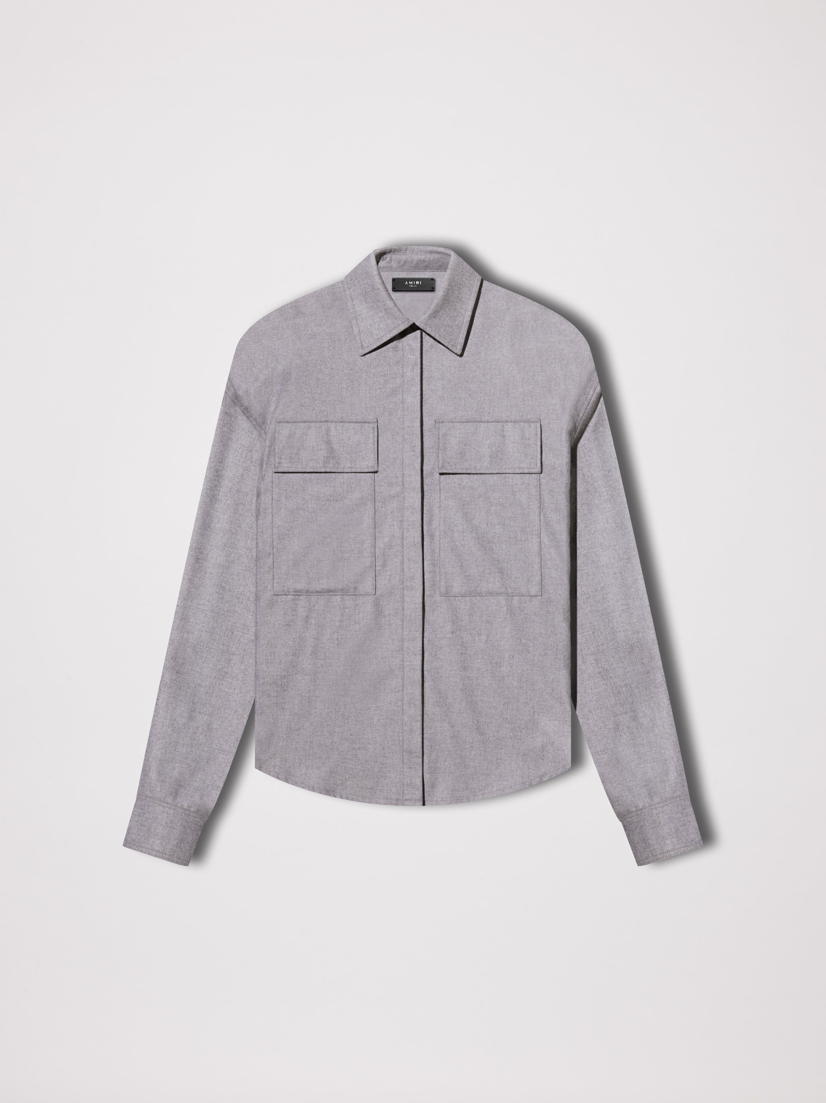 Amiri o1y0425 Shirt in Grey Size M / US 6-8 / IT 42-44 - 1 Thumbnail