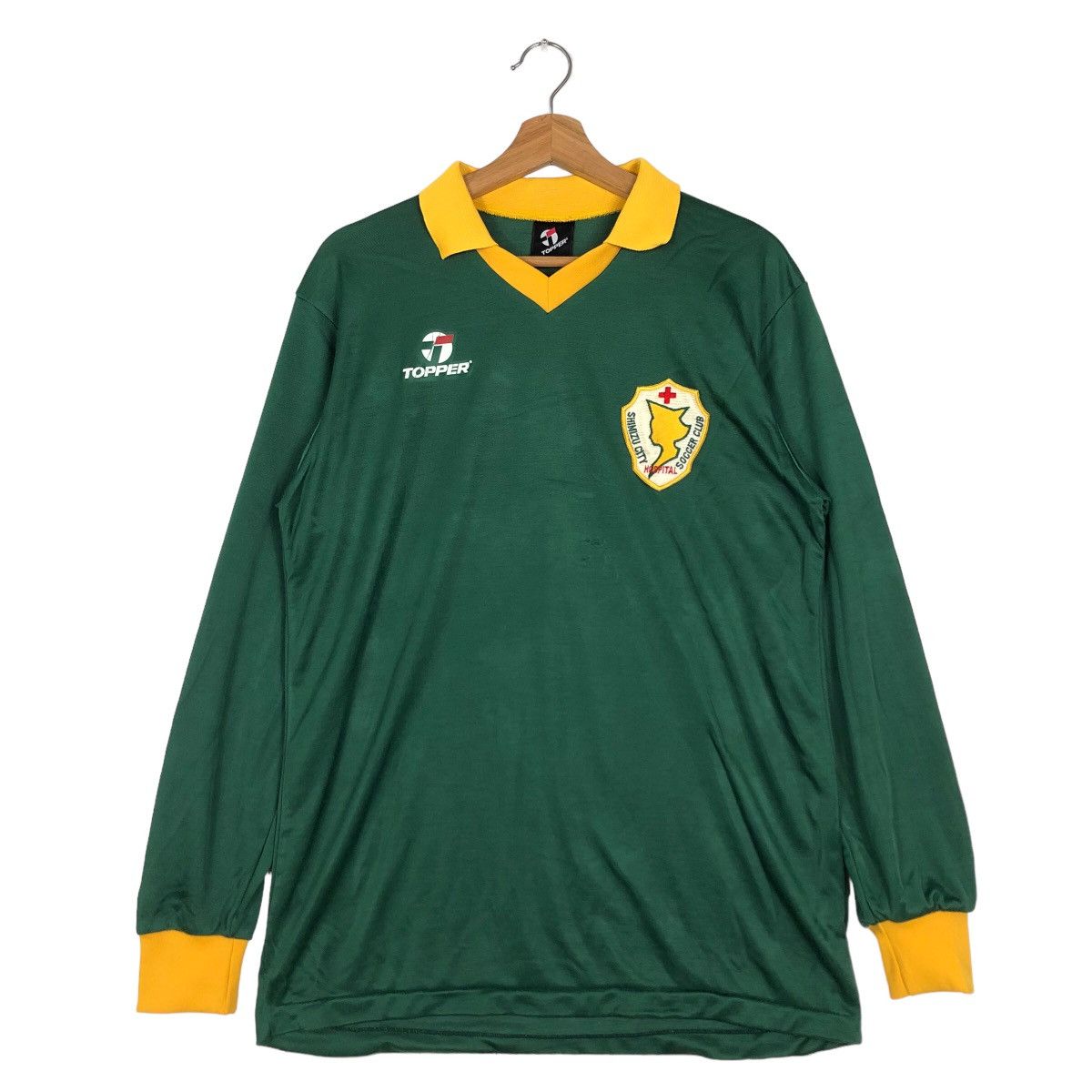Japanese Brand 🔥90’s VINTAGE JERSEY LONG SLEEVE TOPPER MADE IN JAPAN Size US M / EU 48-50 / 2 - 2 Thumbnail