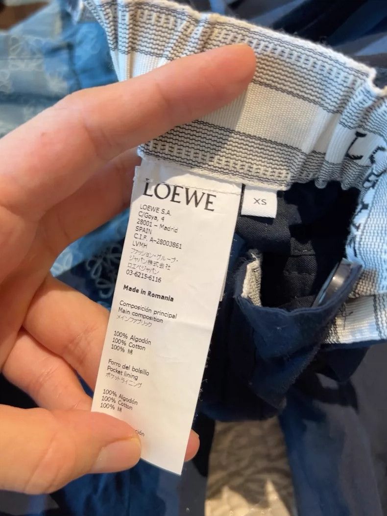 Loewe Loewe size XS 20 spring and summer 6-point shorts Size 33" - 6 Thumbnail